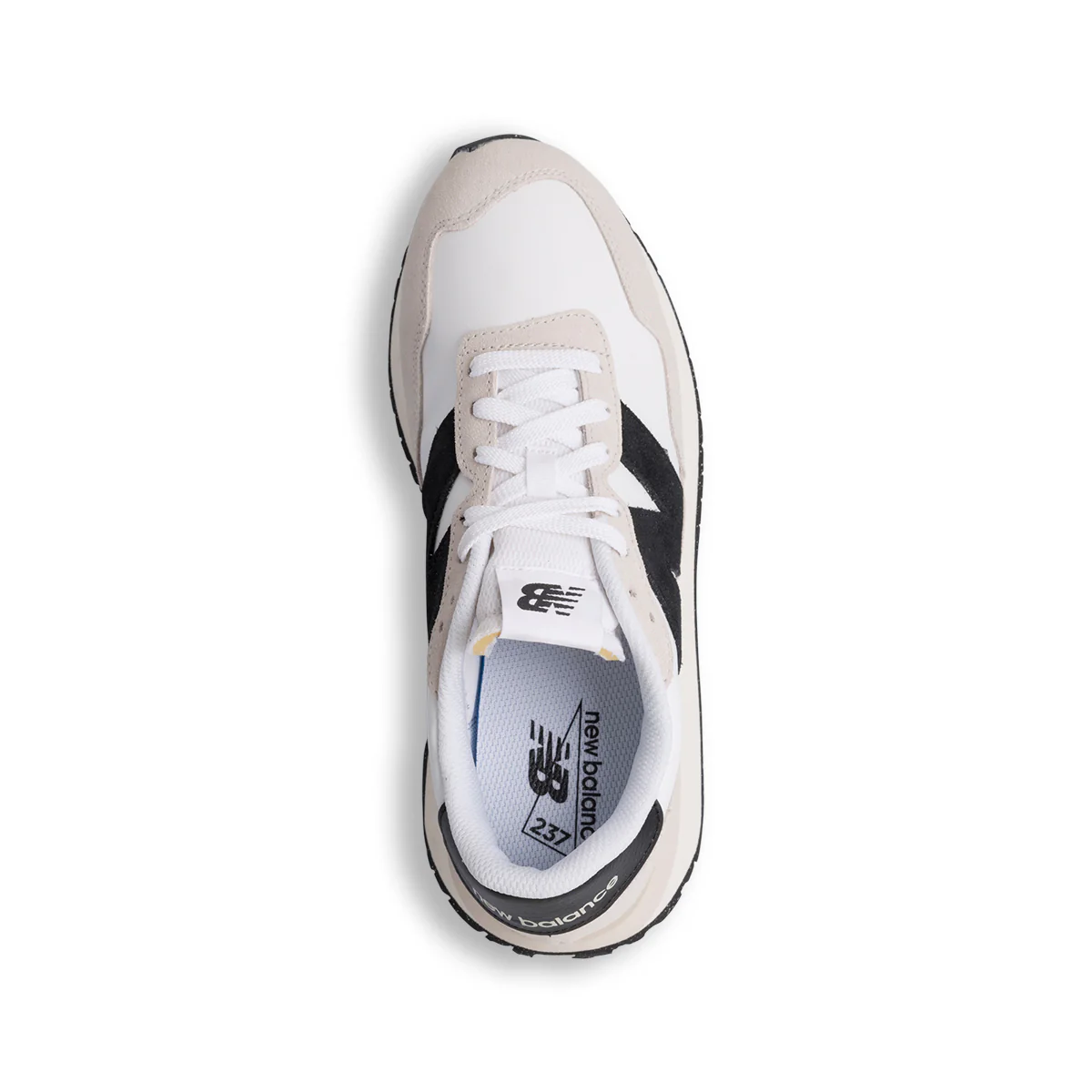Sneakers bianche da uomo con maxi-logo New Balance 237 - Image 7