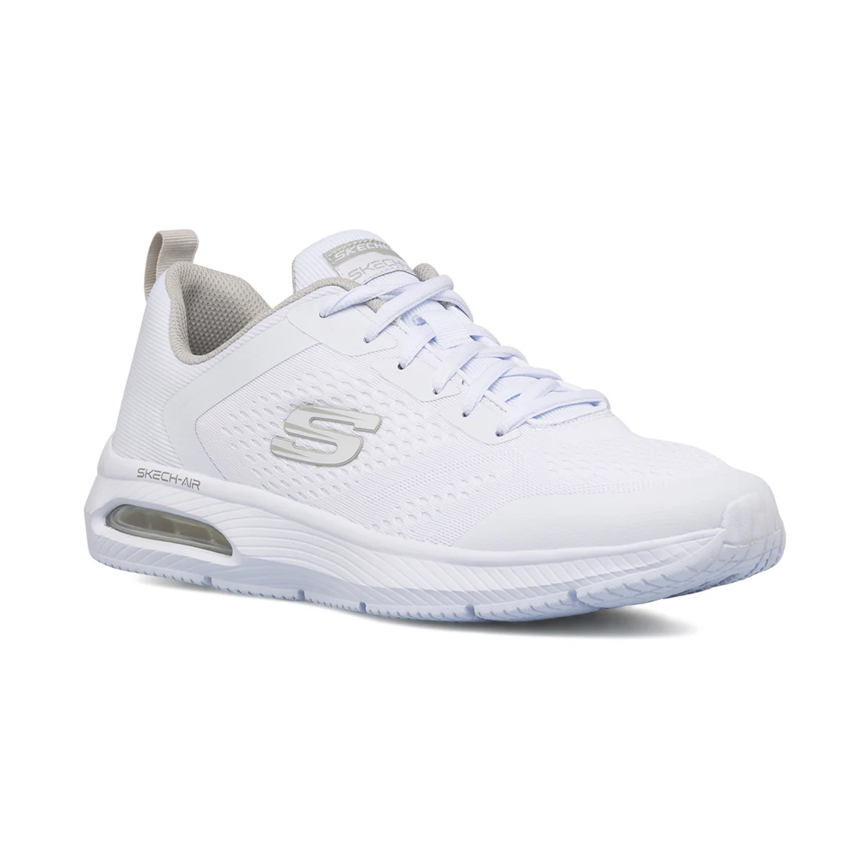 Sneakers bianche da uomo con sottopiede Memory Foam Skechers Dyna-Air - Image 2