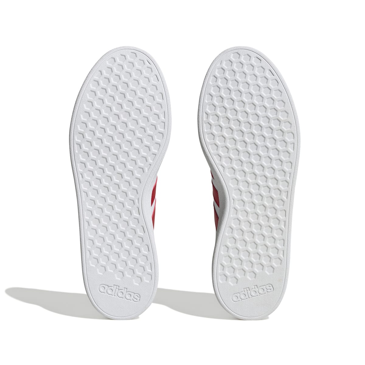 Sneakers bianche da uomo con strisce a contrasto adidas Grand Court Base 2.0 - Image 4