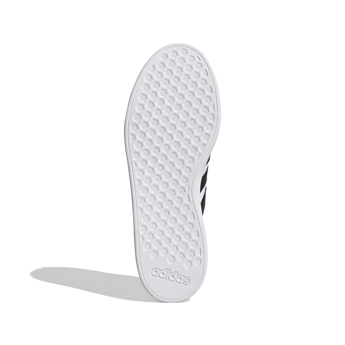 Sneakers bianche da uomo con strisce a contrasto adidas Grand Court Base 2.0 - Image 3