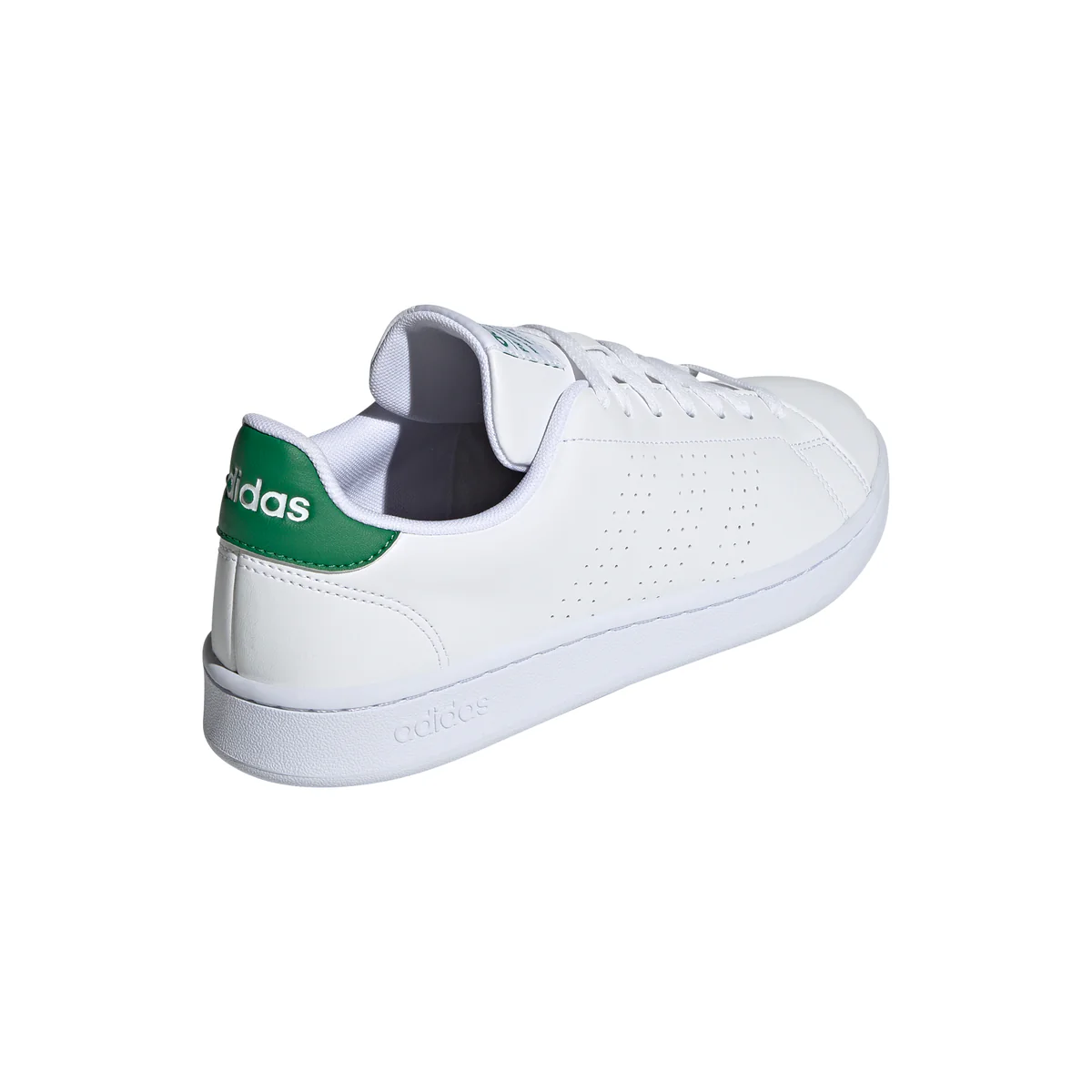 Sneakers bianche da uomo con strisce traforate adidas Advantage - Image 5