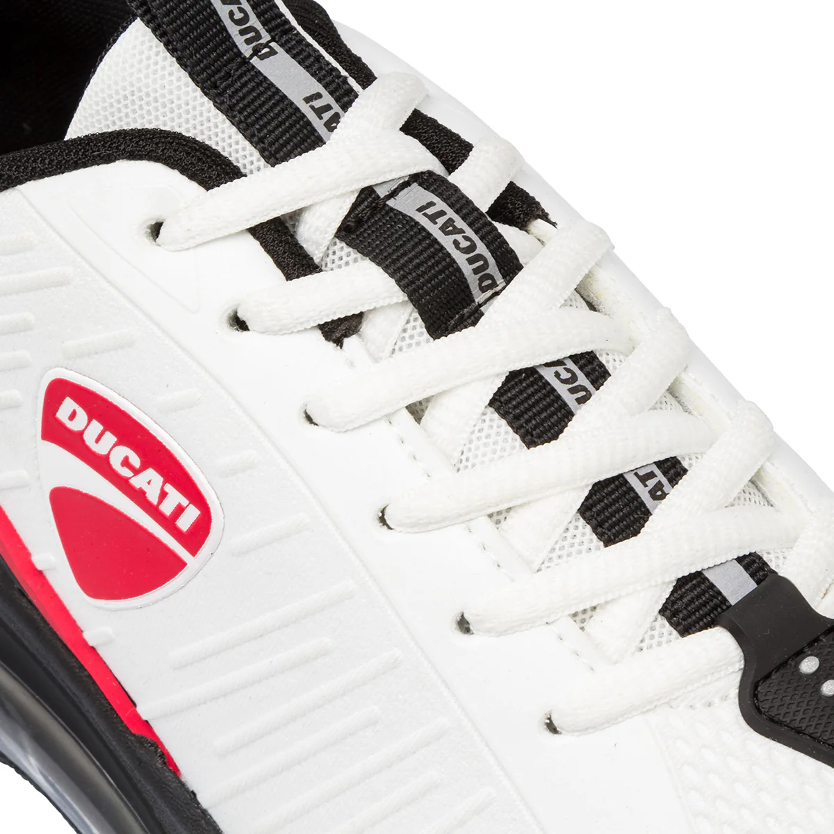 Sneakers bianche da uomo con suola ad aria Ducati Legacy Air 4 - Image 6