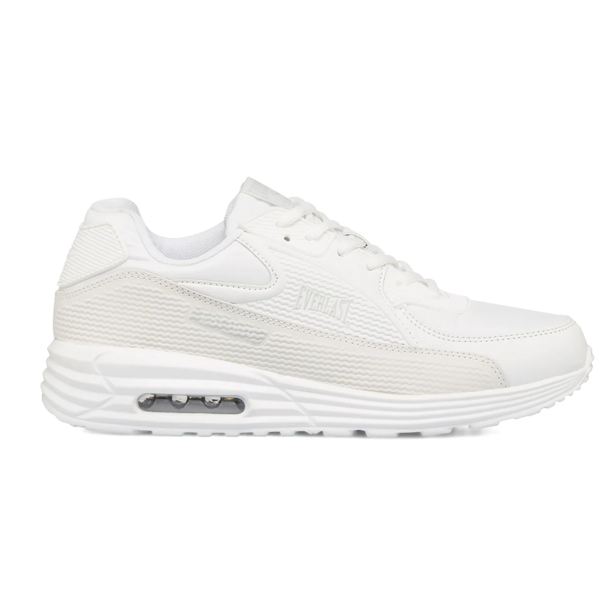 Sneakers bianche da uomo con suola ad aria Everlast