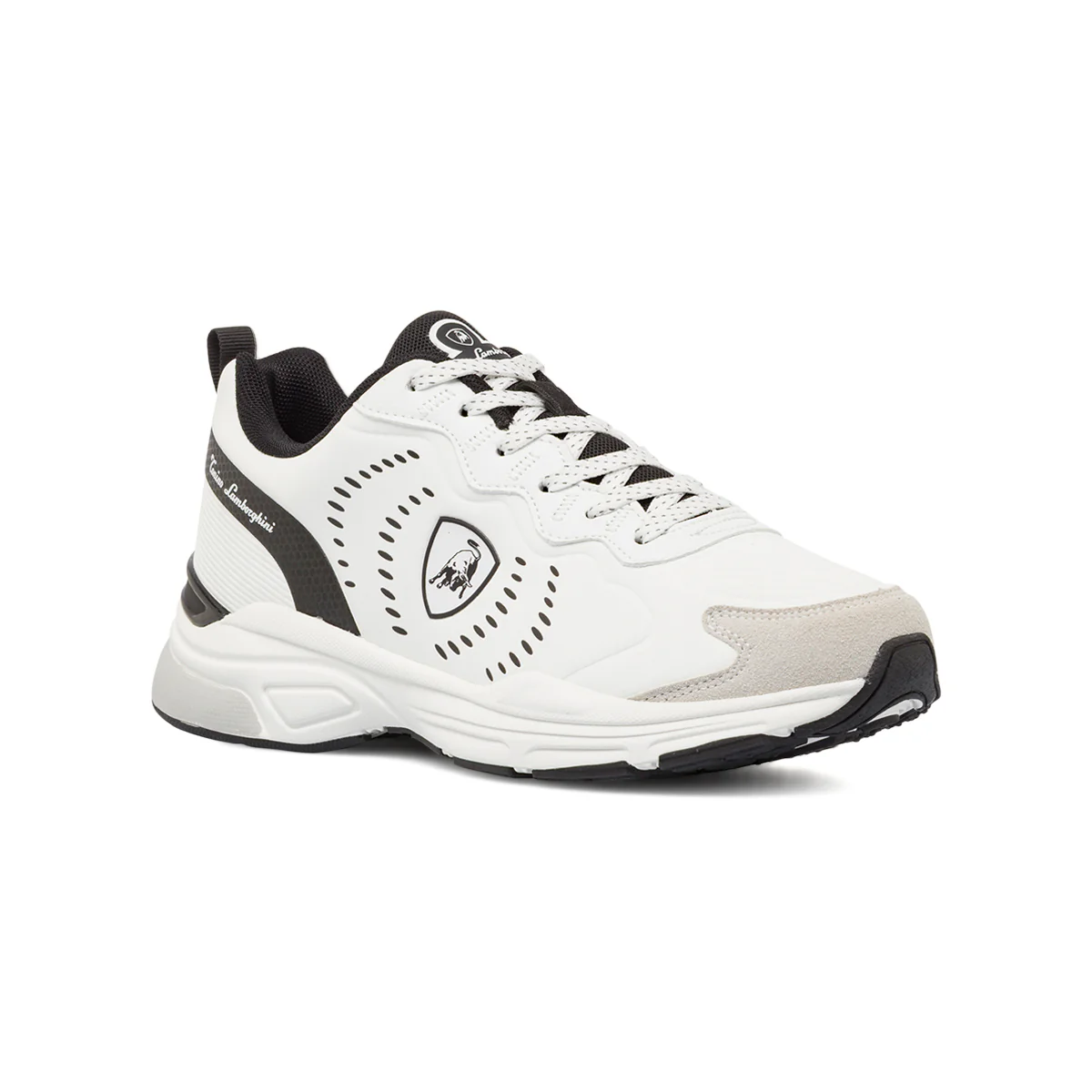 Sneakers bianche da Uomo con suola alta Tonino Lamborghini - Image 2