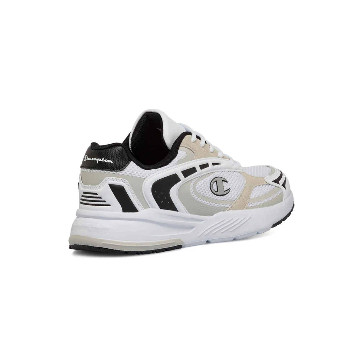 Sneakers bianche da uomo con suola chunky Champion Champ 2K - Image 3