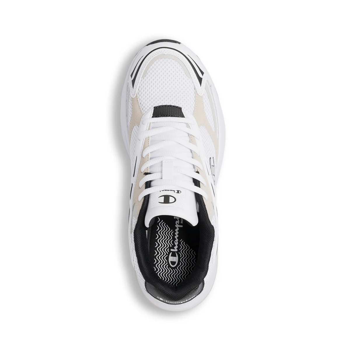 Sneakers bianche da uomo con suola chunky Champion Champ 2K - Image 5