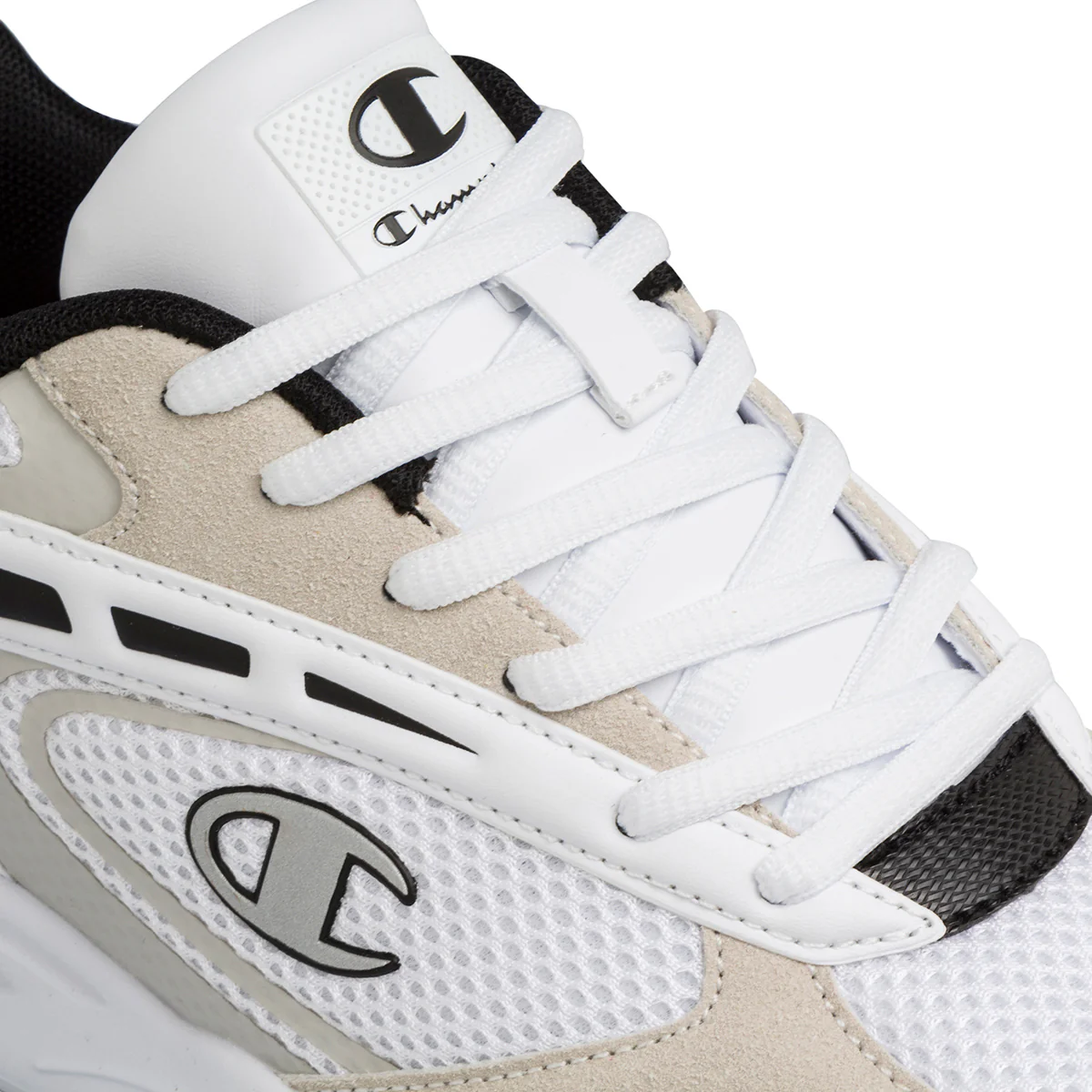 Sneakers bianche da uomo con suola chunky Champion Champ 2K - Image 6