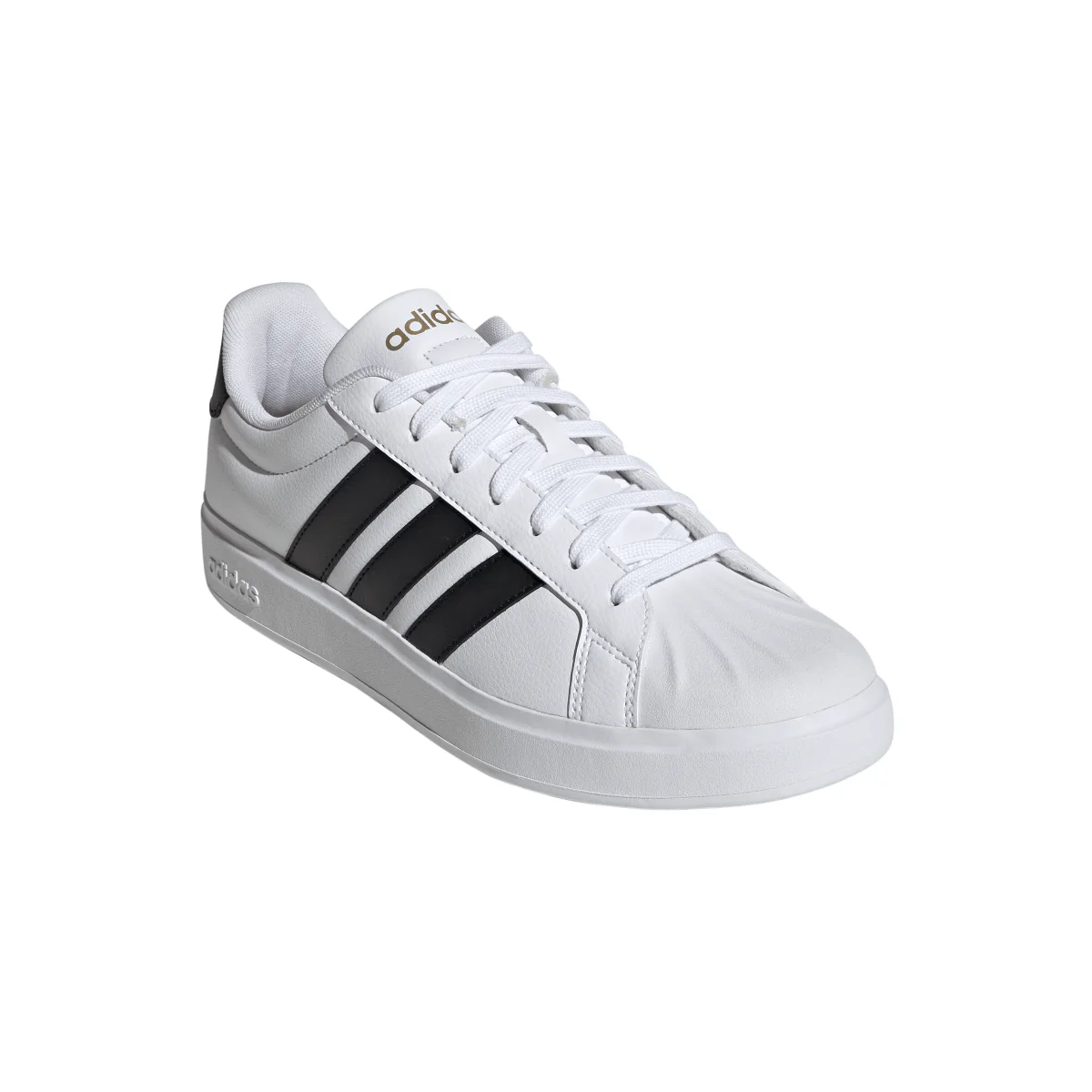 Sneakers bianche da Uomo con tre strisce nere adidas STREETTALK - Image 3