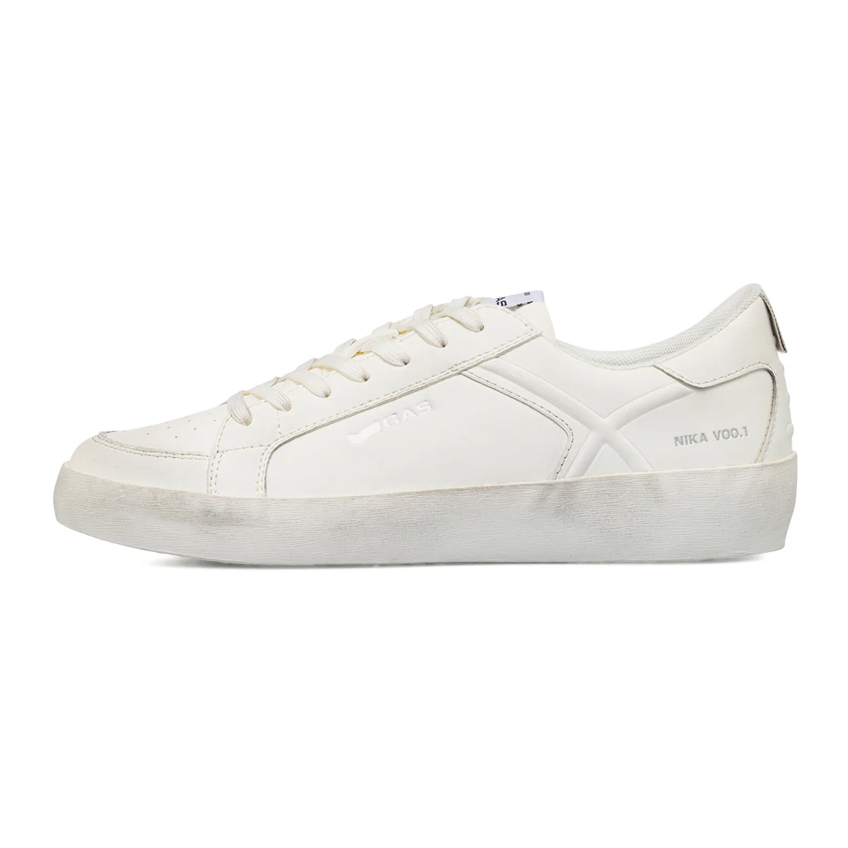 Sneakers bianche da Uomo Gas NIKA2 MIX 2332 - Image 2
