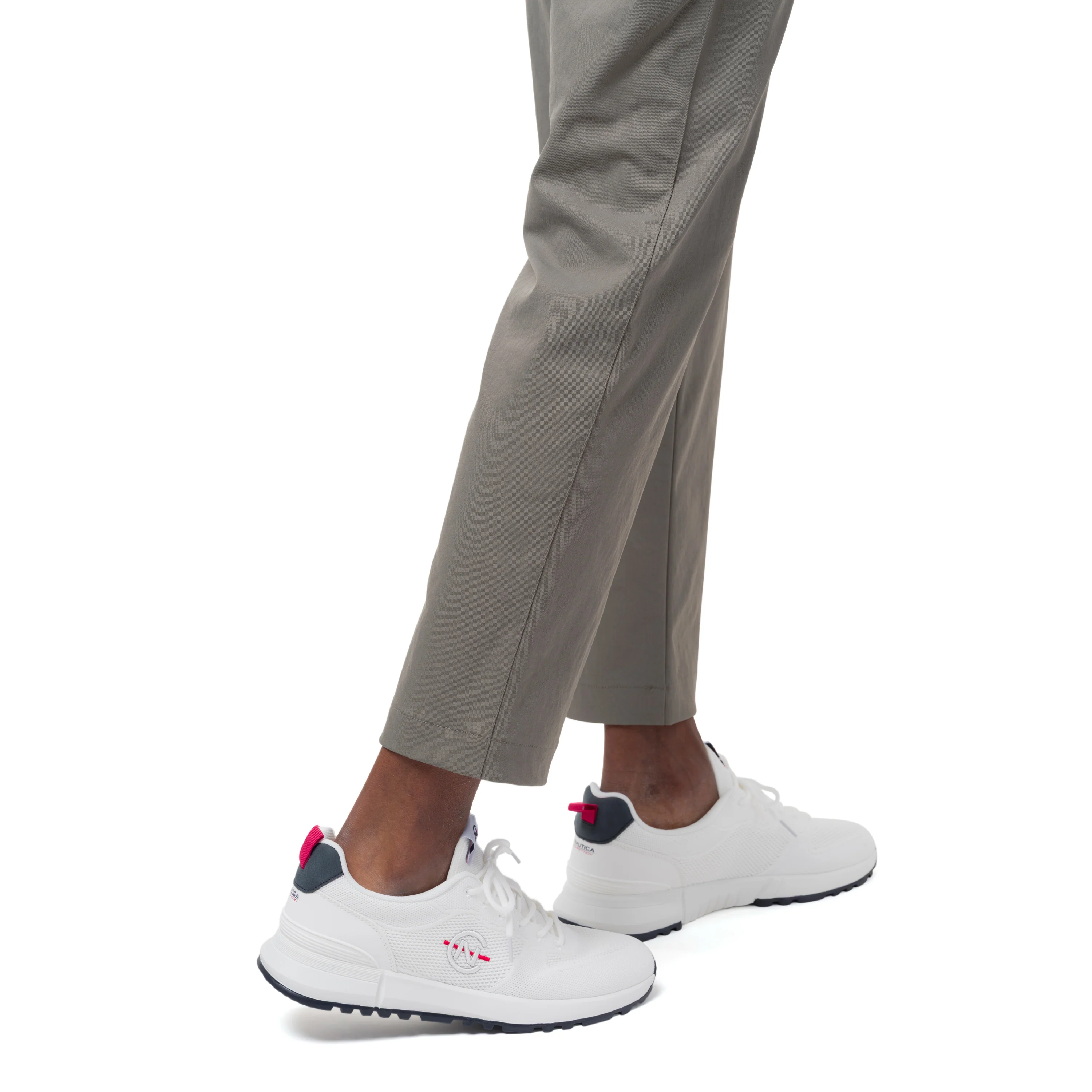 Sneakers bianche da Uomo in tessuto Nautica - Image 3