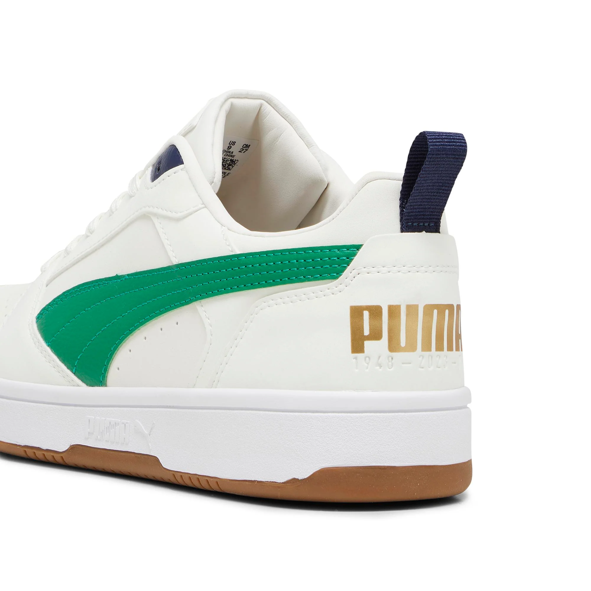 Sneakers bianche da uomo Puma Rebound v6 Low 75 years - Image 4