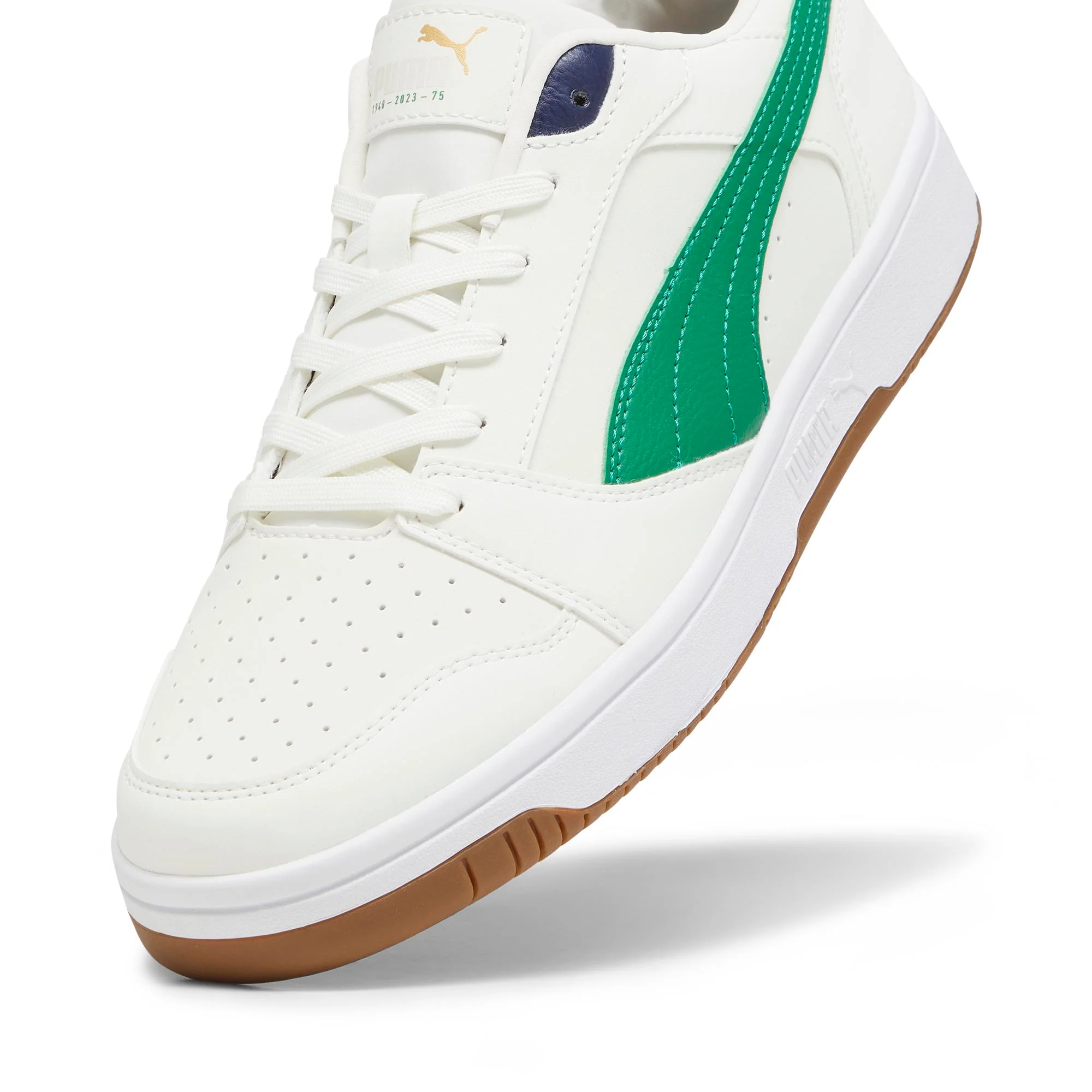 Sneakers bianche da uomo Puma Rebound v6 Low 75 years - Image 8