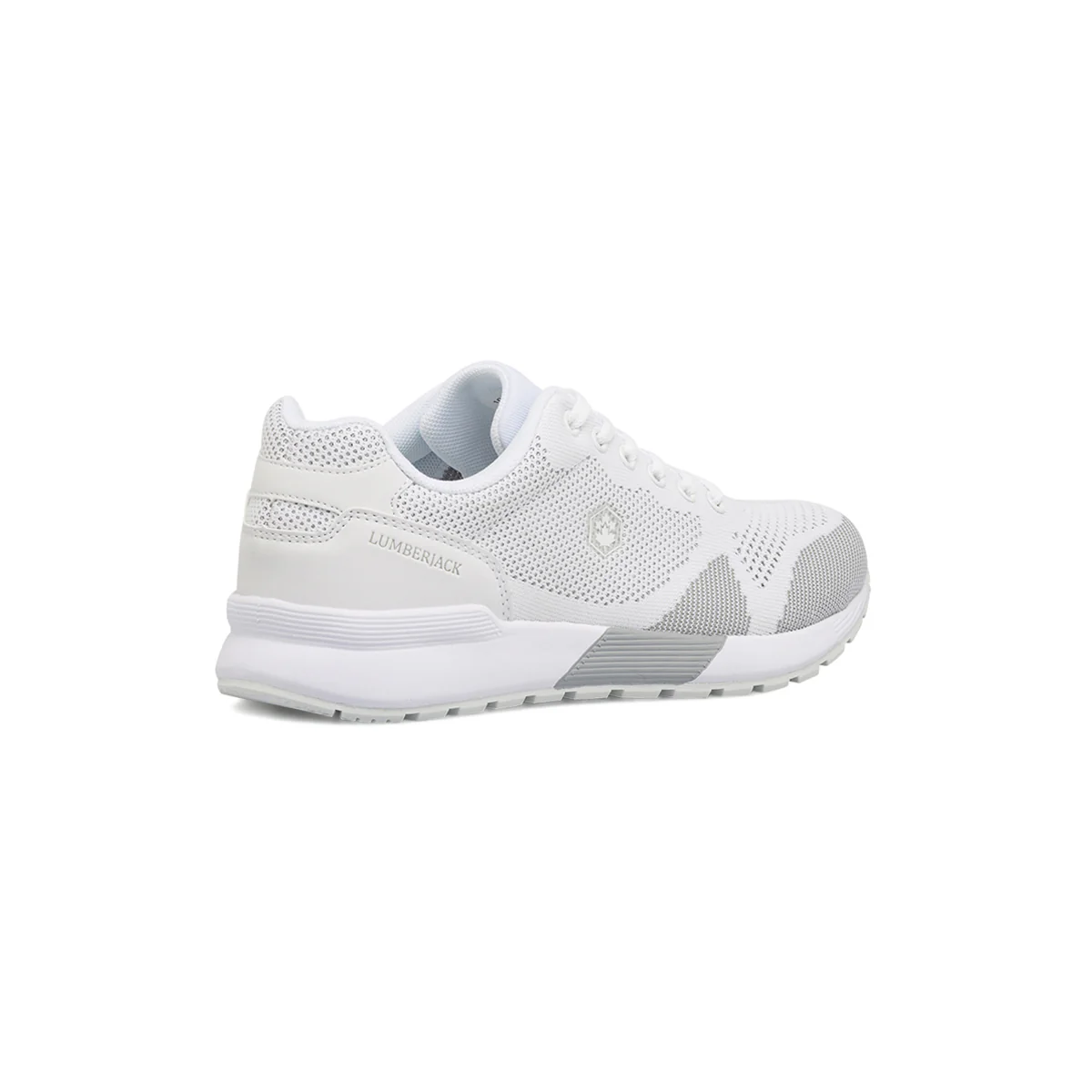 Sneakers Bianche Donna in tessuto con soletta Memory Foam Lumberjack - Image 3