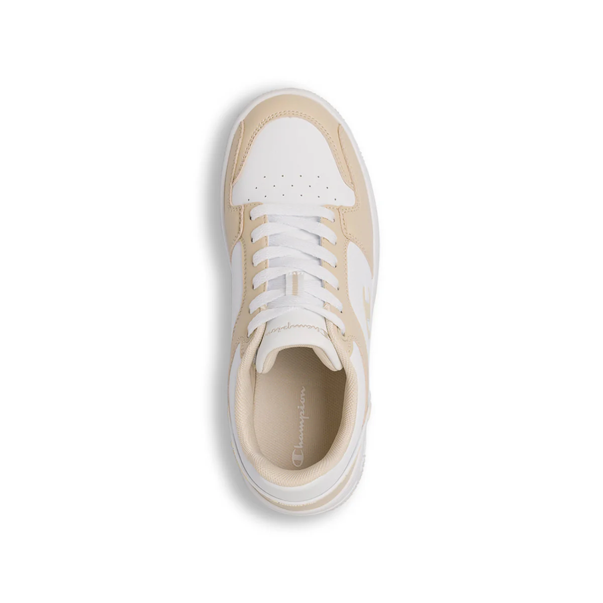 Sneakers bianche e beige da donna Champion Rebound 2.0 Low - Image 7