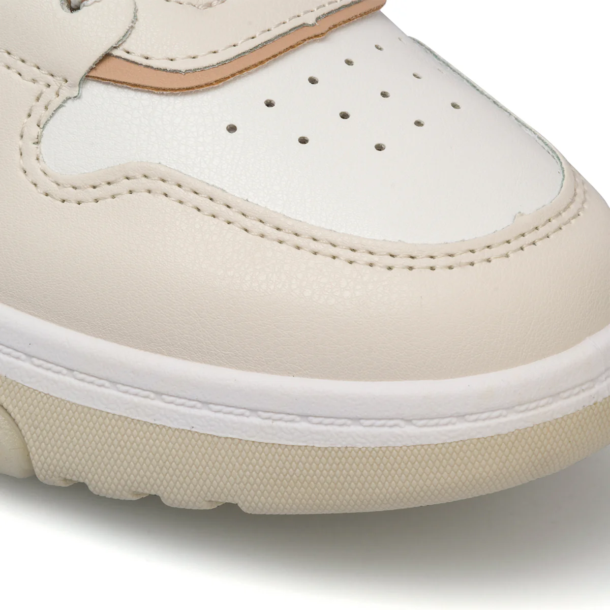 Sneakers bianche e beige da donna Lora Ferres - Image 5