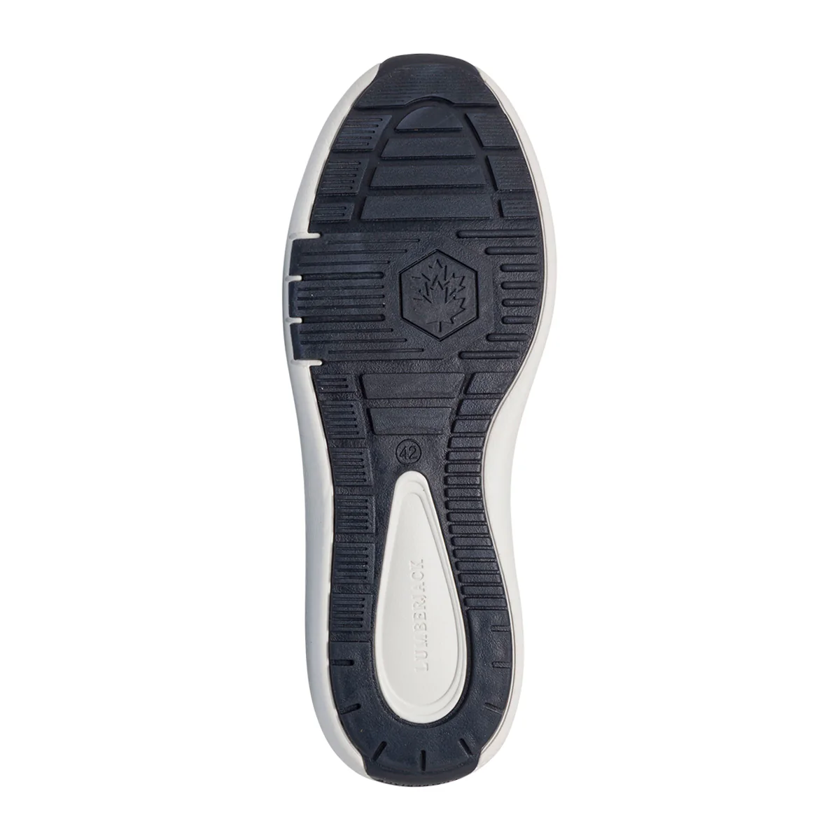 Sneakers bianche e beige da uomo in pelle Lumberjack Neil - Image 4
