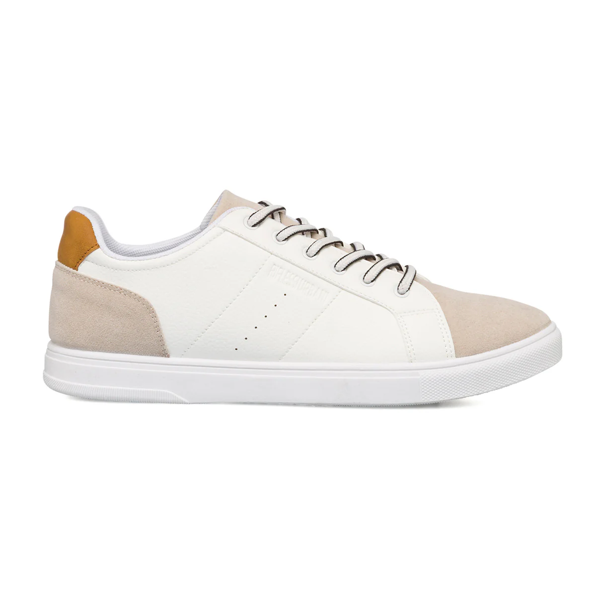 Sneakers bianche e beige da uomo Riflessi Urbani