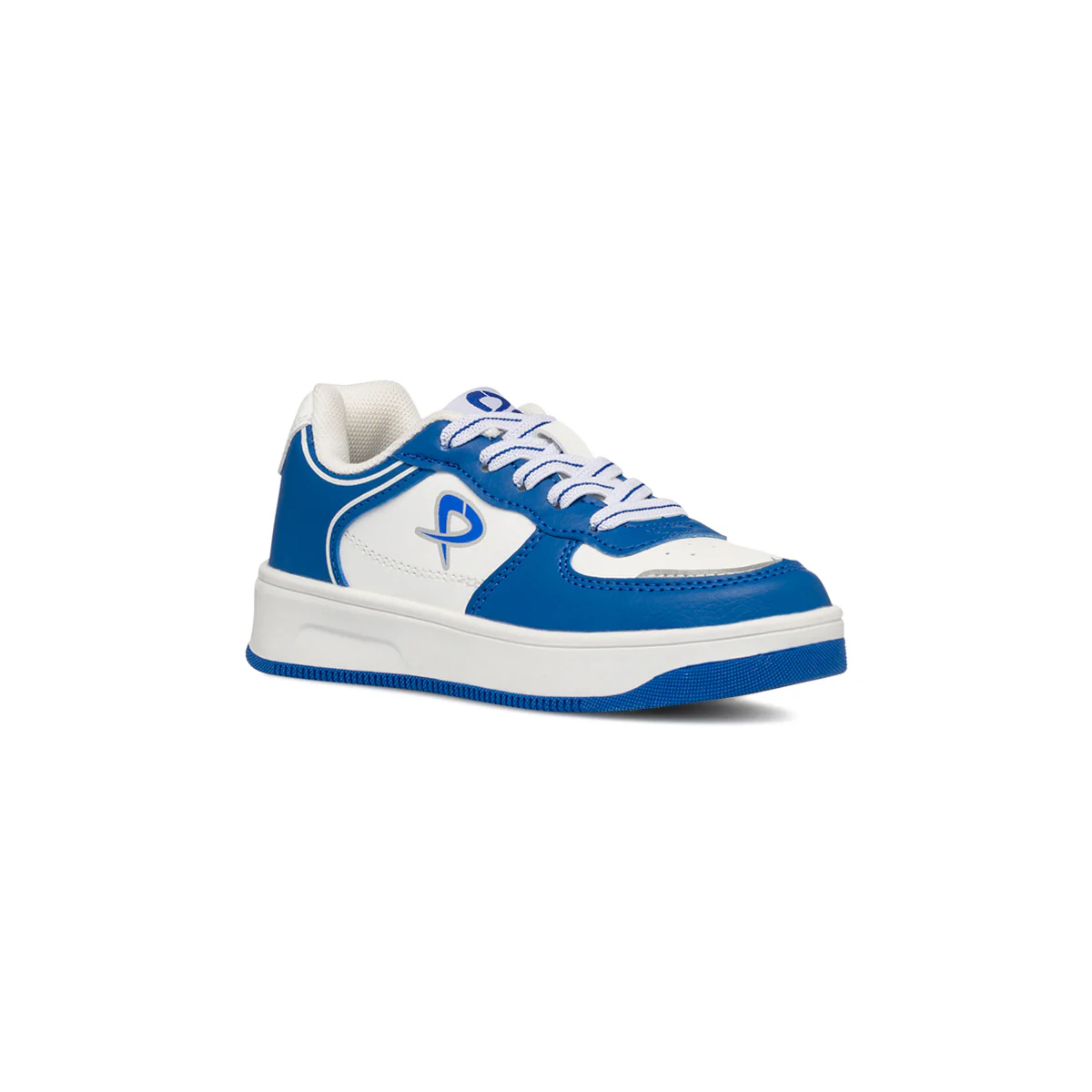 Sneakers bianche e blu da bambino P Go - Image 2