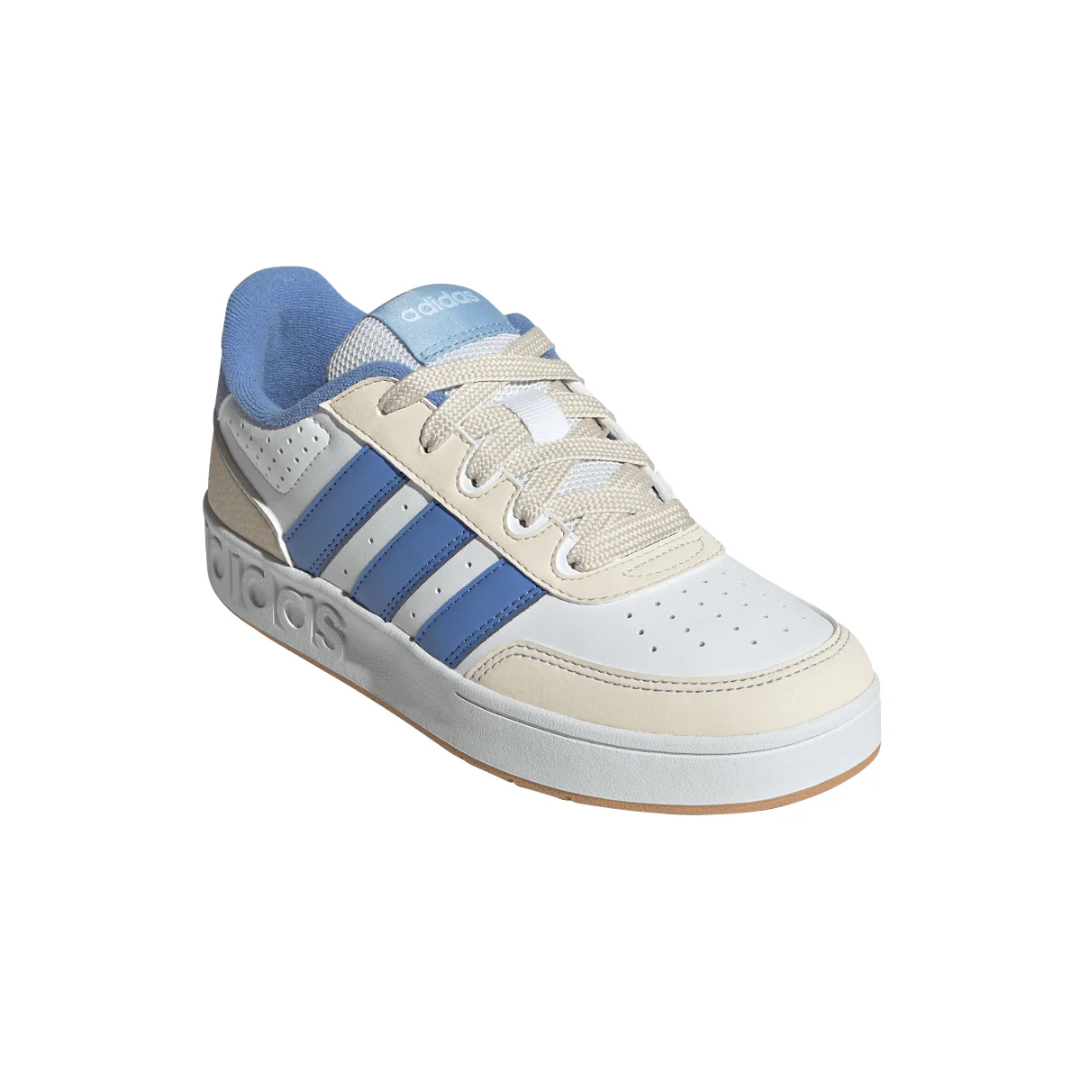 Sneakers bianche e blu da Ragazzo adidas BREAKBASE J - Image 2