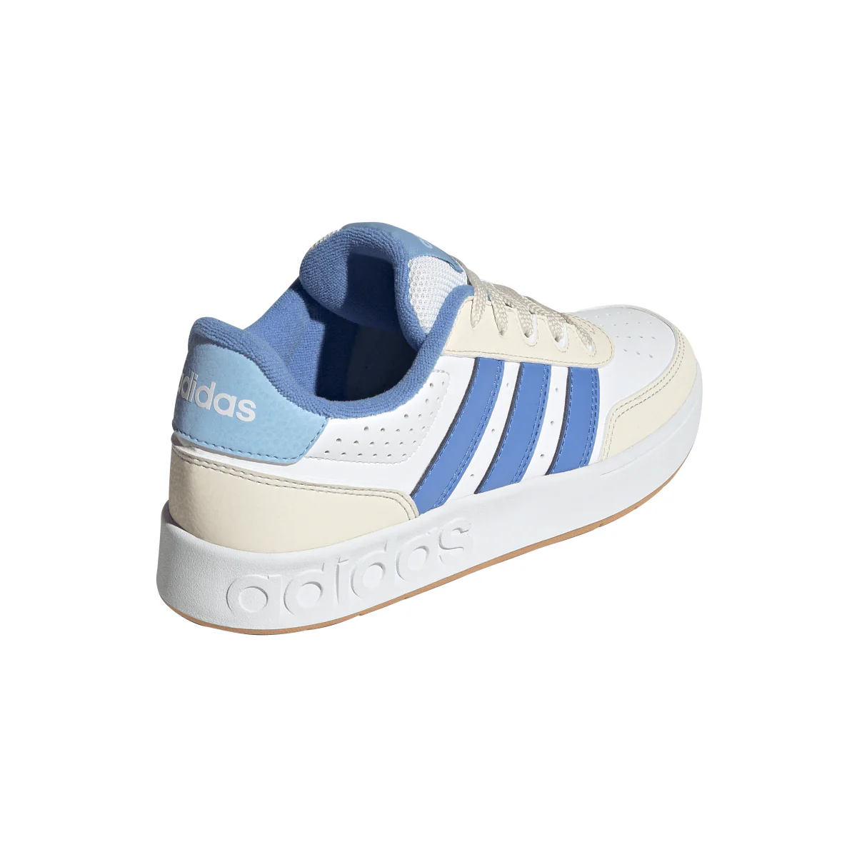 Sneakers bianche e blu da Ragazzo adidas BREAKBASE J - Image 3