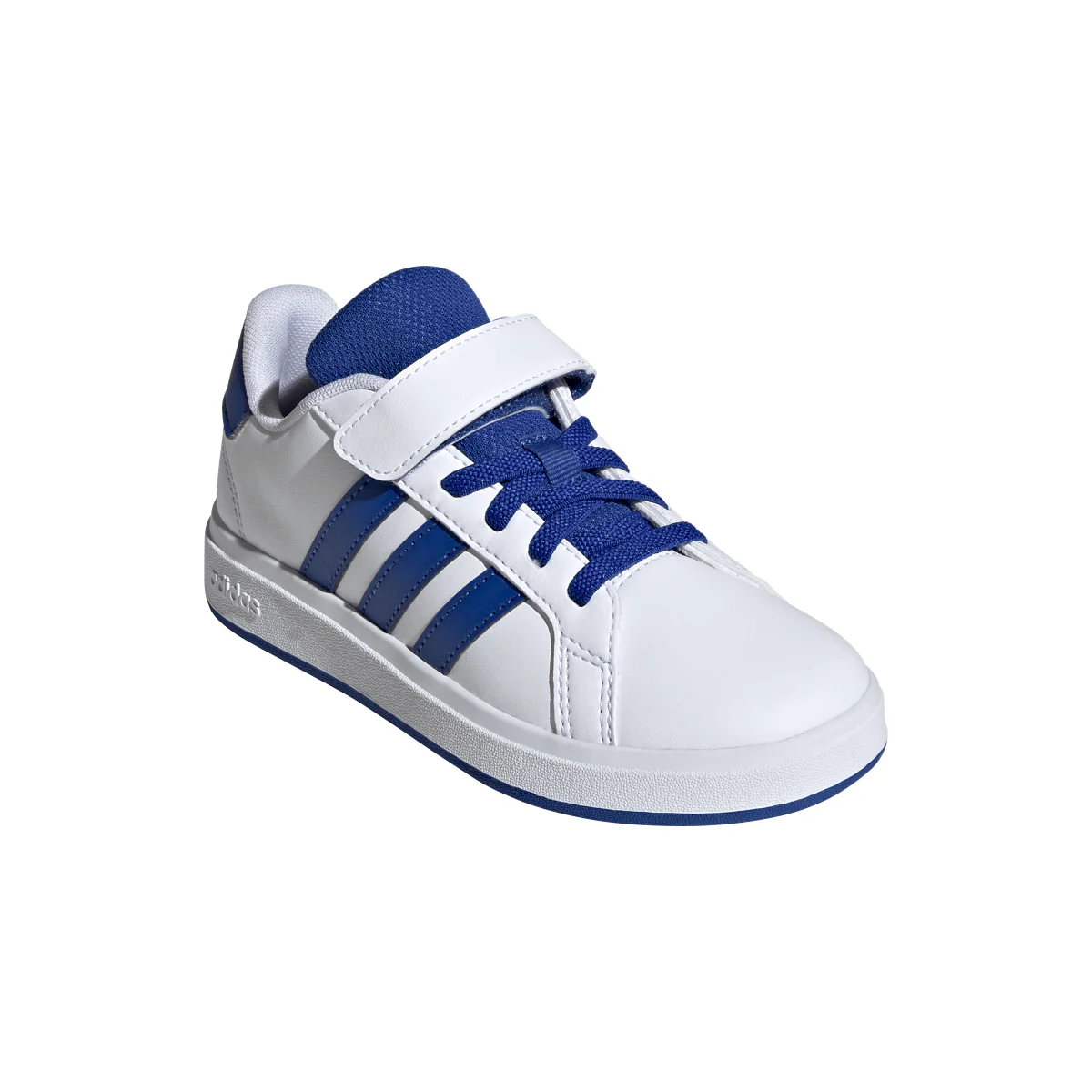 Sneakers bianche e blu da Ragazzo adidas GRAND COURT 00s EL C - Image 2