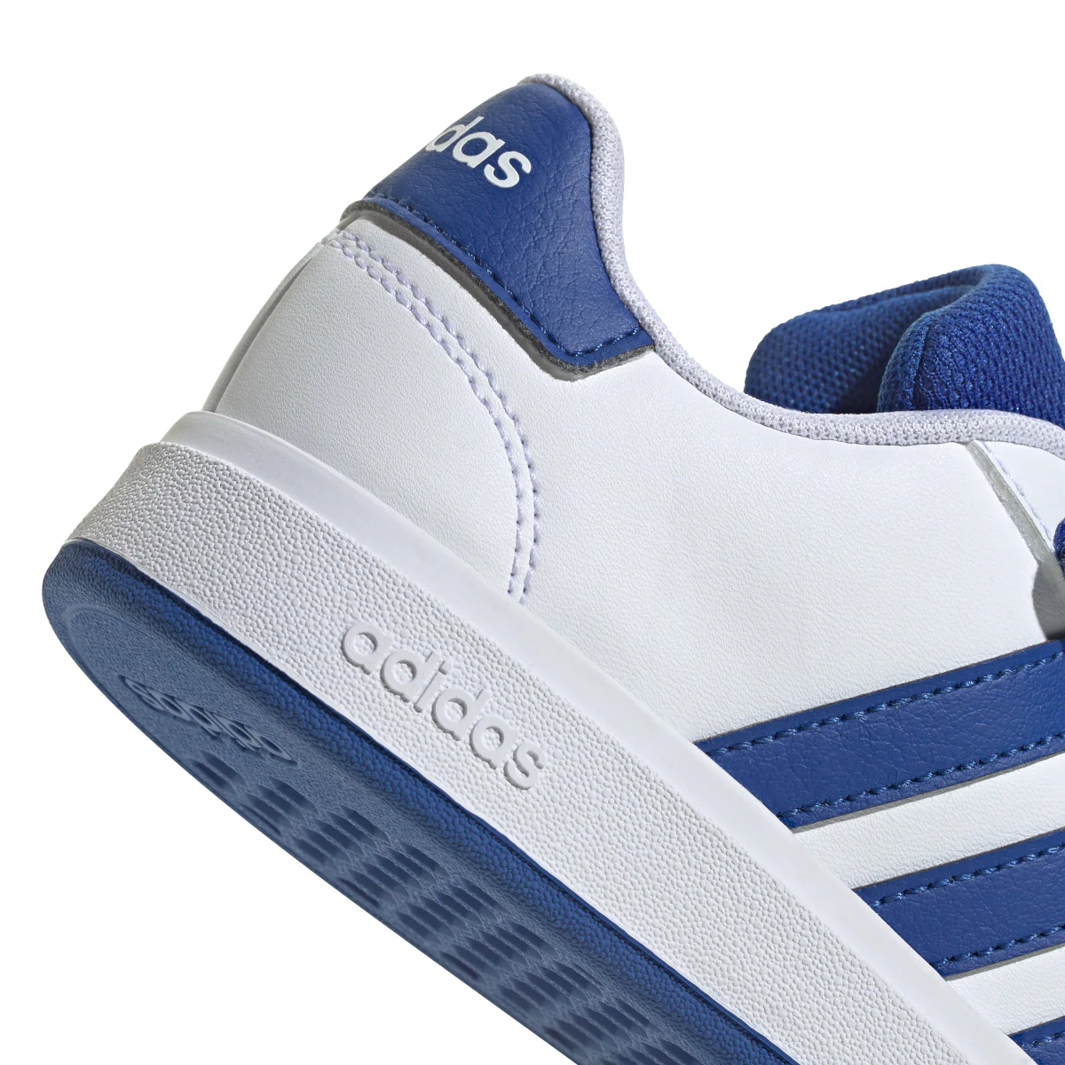 Sneakers bianche e blu da Ragazzo adidas GRAND COURT 00s EL C - Image 5