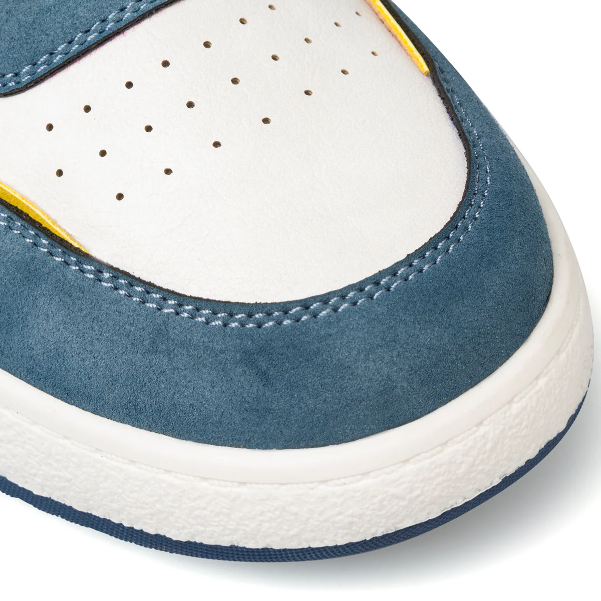 Sneakers bianche e blu da uomo con dettagli traforati Riflessi Urbani - Image 5