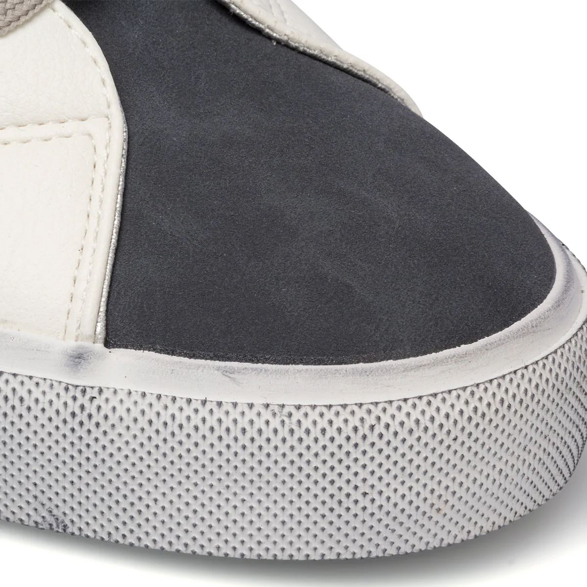 Sneakers bianche e blu da uomo con suola vintage Riflessi Urbani - Image 8