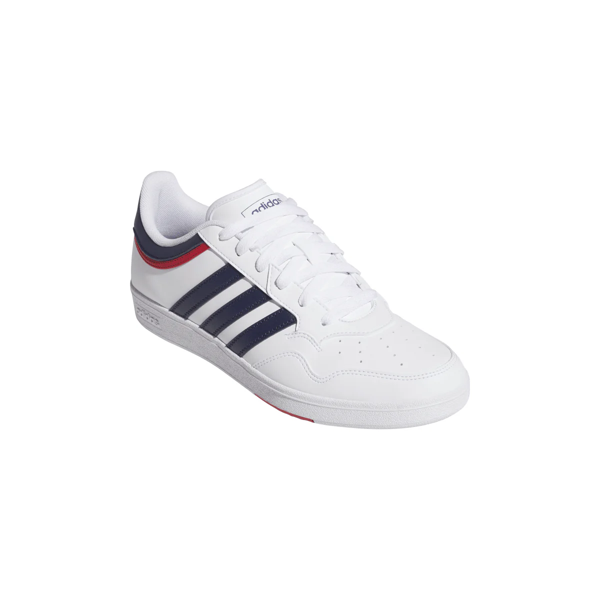 Sneakers bianche e blu navy da Uomo HOOPS 4.0 adidas - Image 3