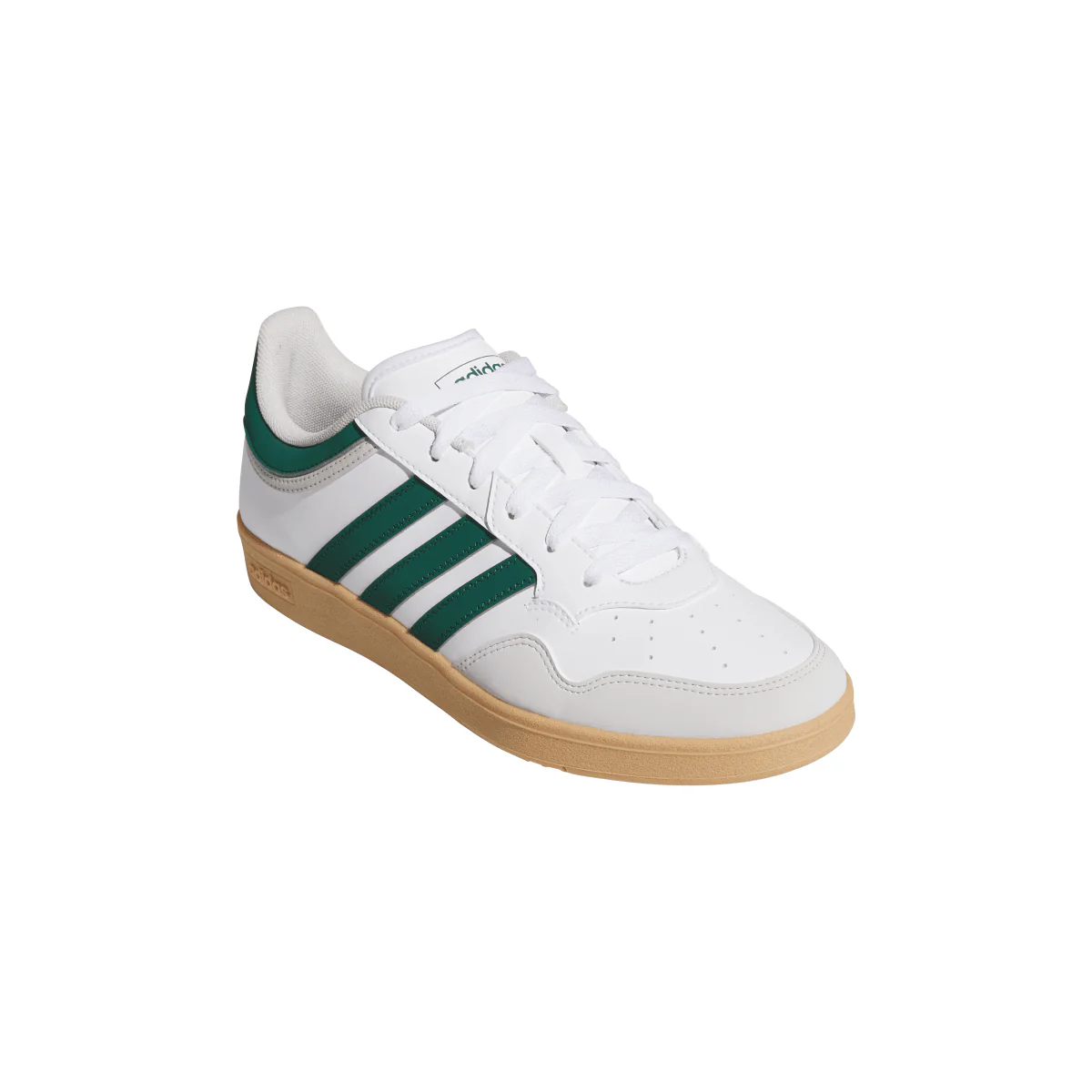 Sneakers bianche e con inserti verdi da Uomo adidas Hoops 4.0 - Image 2