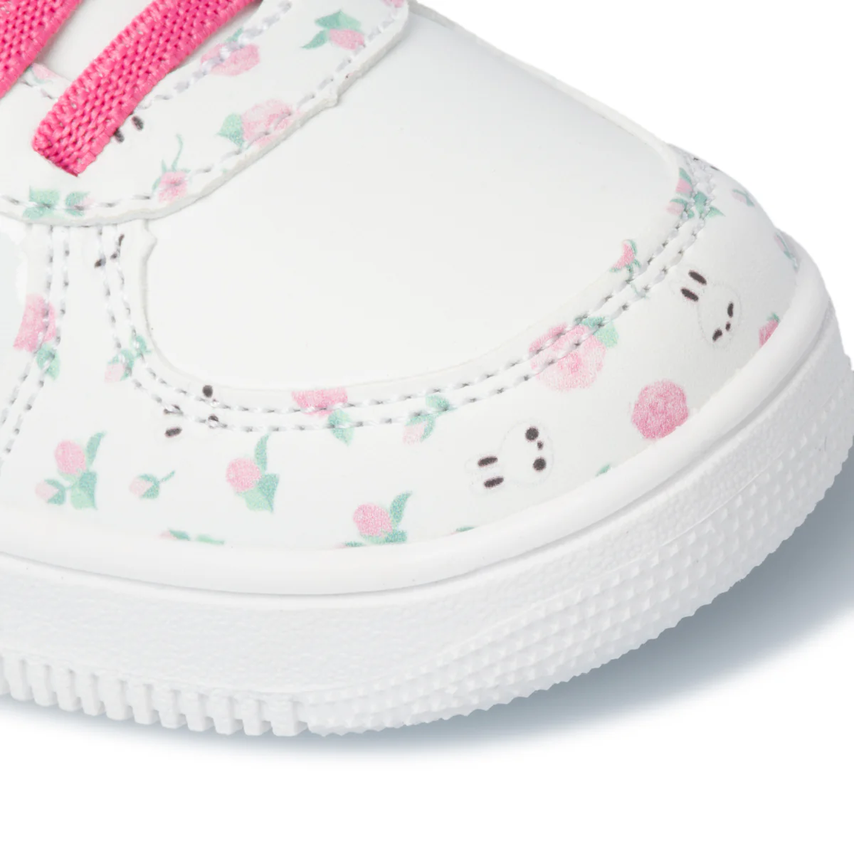 Sneakers bianche e fucsia con stampa Na Na Na Surprise - Image 5