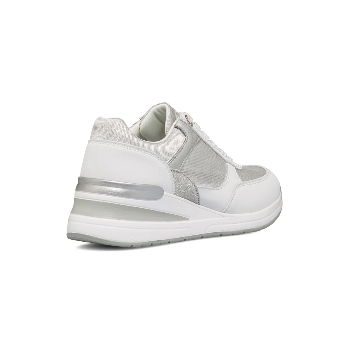 Sneakers bianche e grigie da donna con maxi-suola Lora Ferres - Image 3