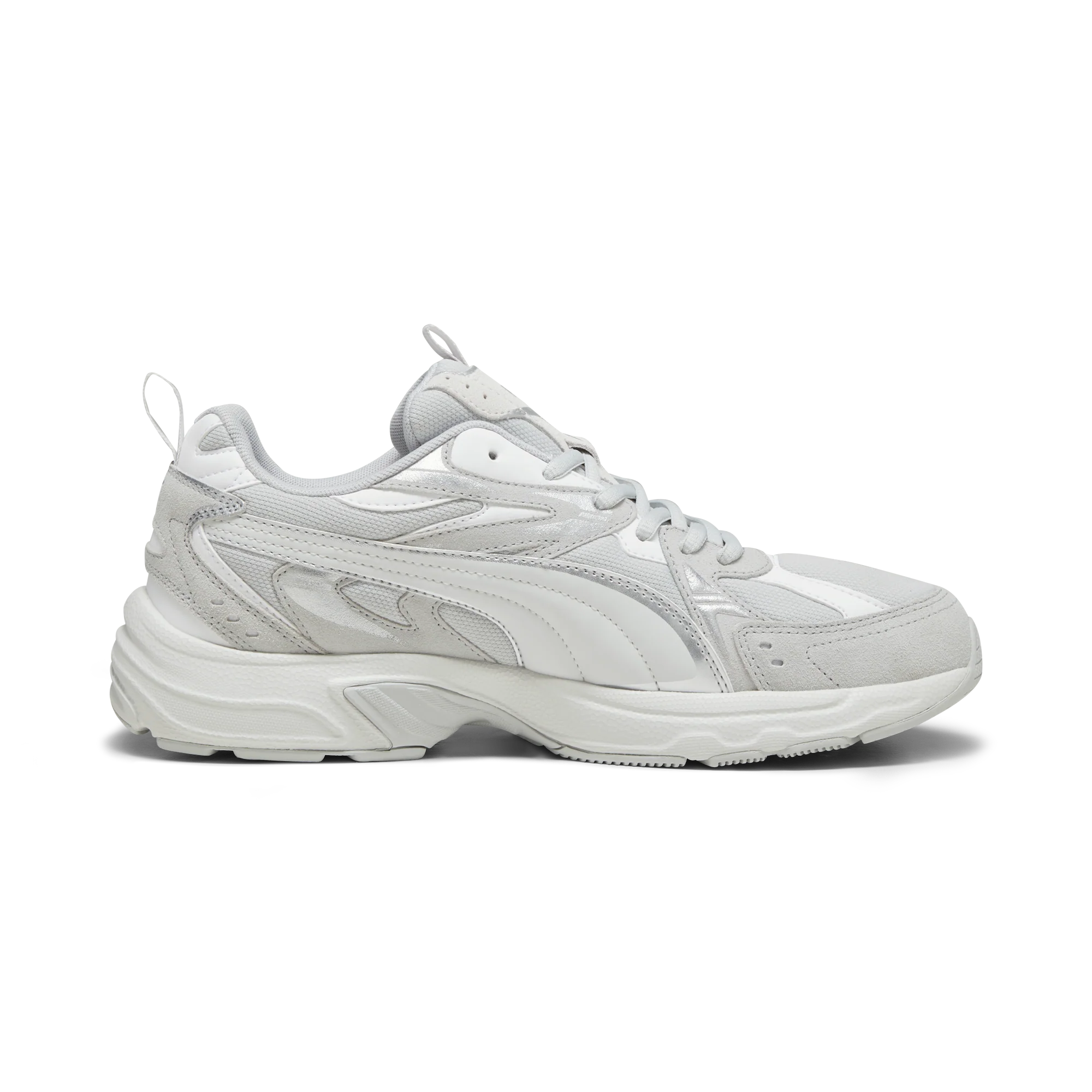 Sneakers Rétro bianche e grigie da donna Puma Milenio Tech - Image 7
