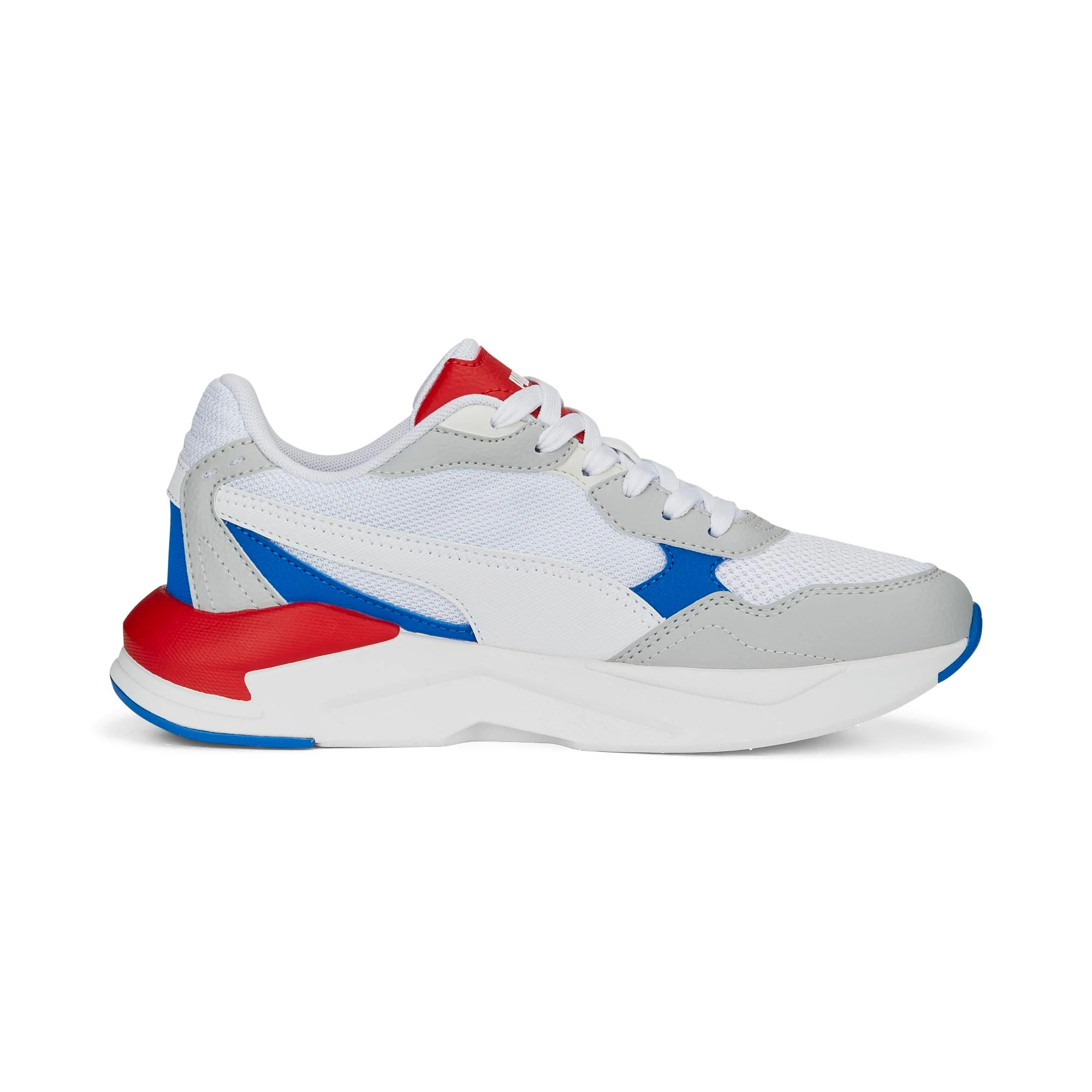 Sneakers bianche e grigie da ragazzo con suola chunky Puma X-Ray Speed Lite Jr - Image 4