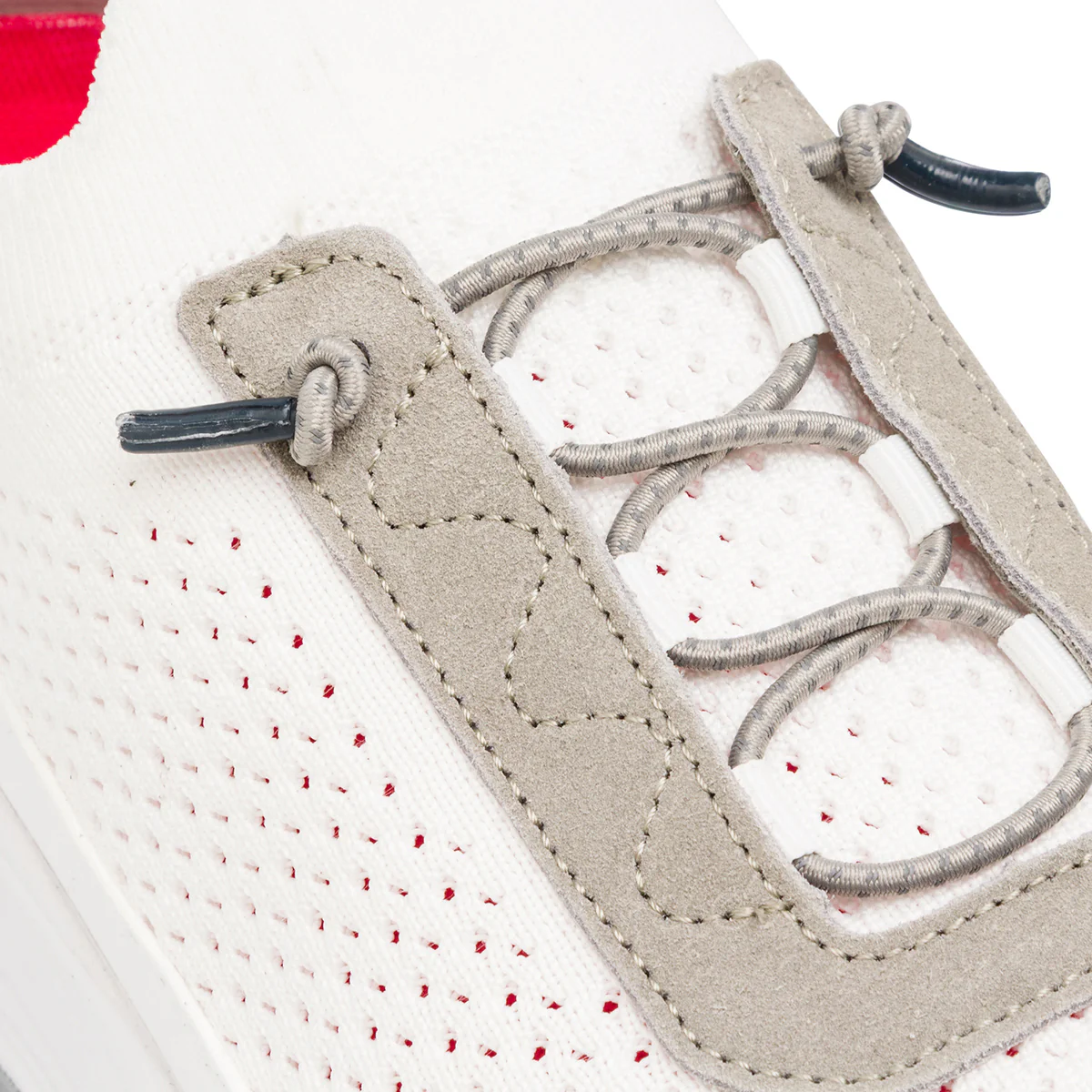 Sneakers bianche e grigie da Uomo con lacci elastici Lumberjack - Image 4