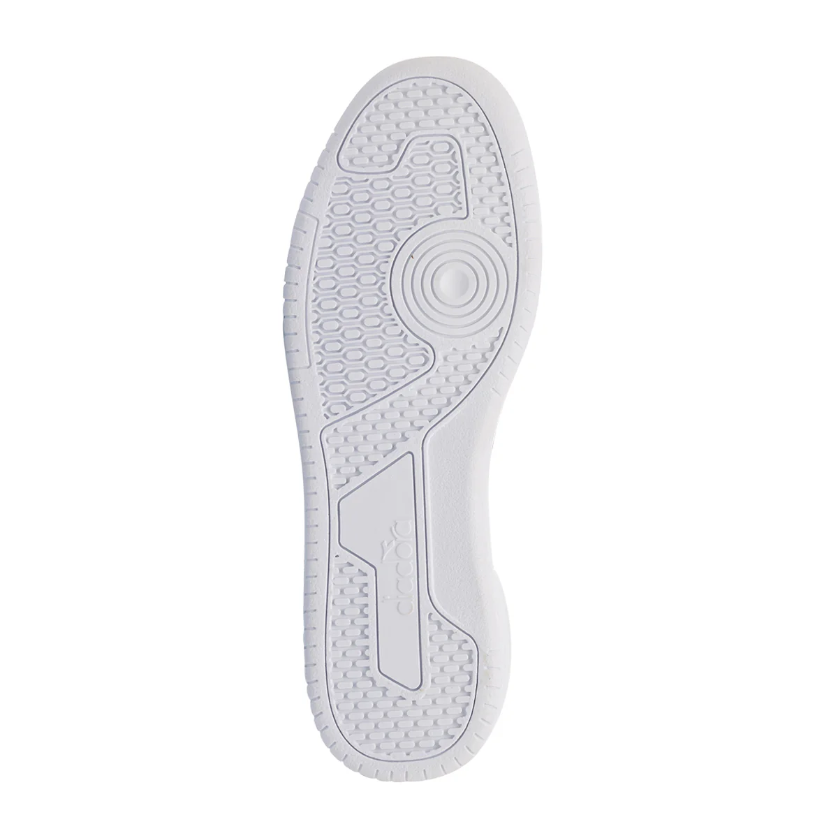 Sneakers bianche e grigie da uomo con logo a contrasto Diadora Raptor Low Sl - Image 4