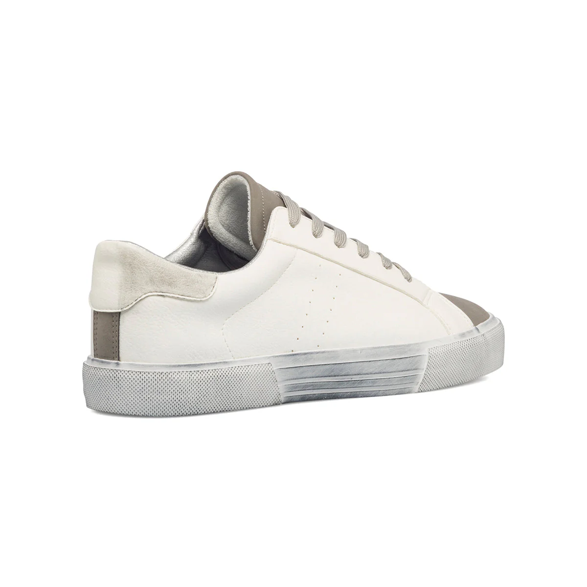 Sneakers bianche e grigie da uomo con suola vintage Riflessi Urbani - Image 3