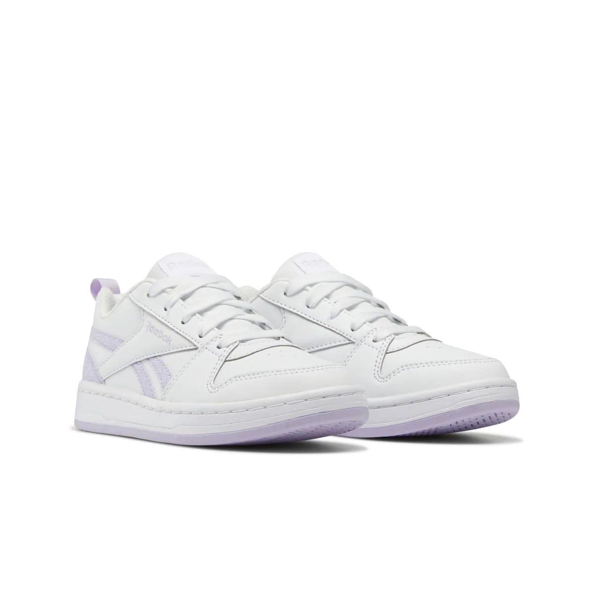 Sneakers bianche e lilla da ragazza Reebok Royal Prime 2.0 - Image 4