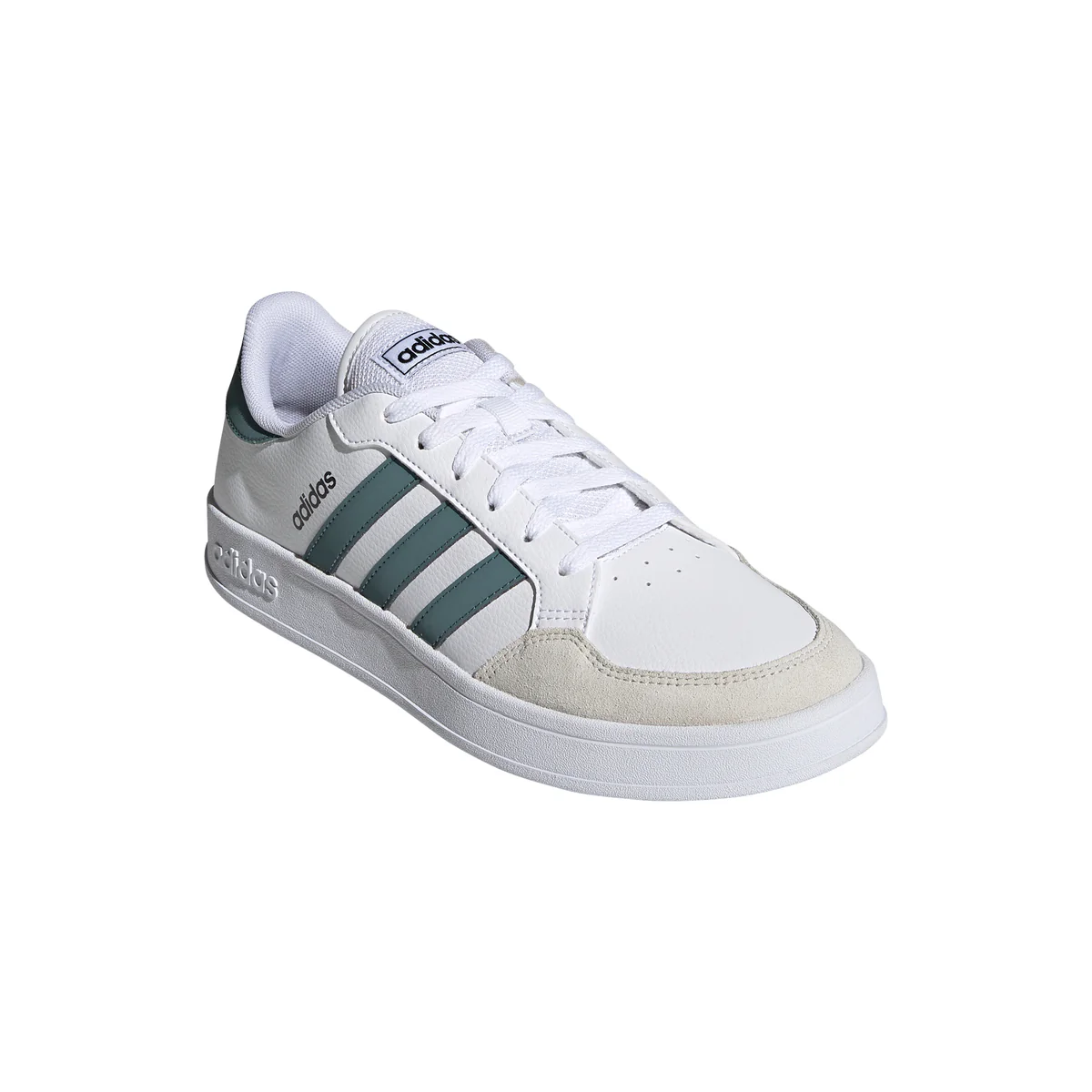 Sneakers bianche e nere con soletta in EVA adidas Breaknet - Image 2