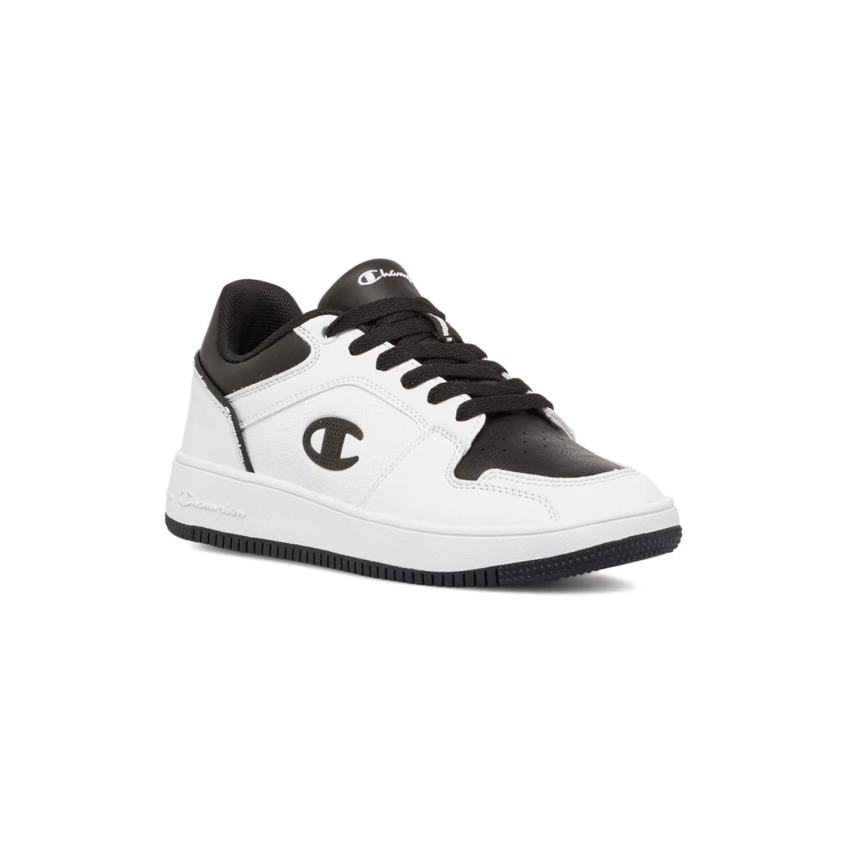 Sneakers bianche e nere da donna con logo Champion 2.0 Low - Image 2