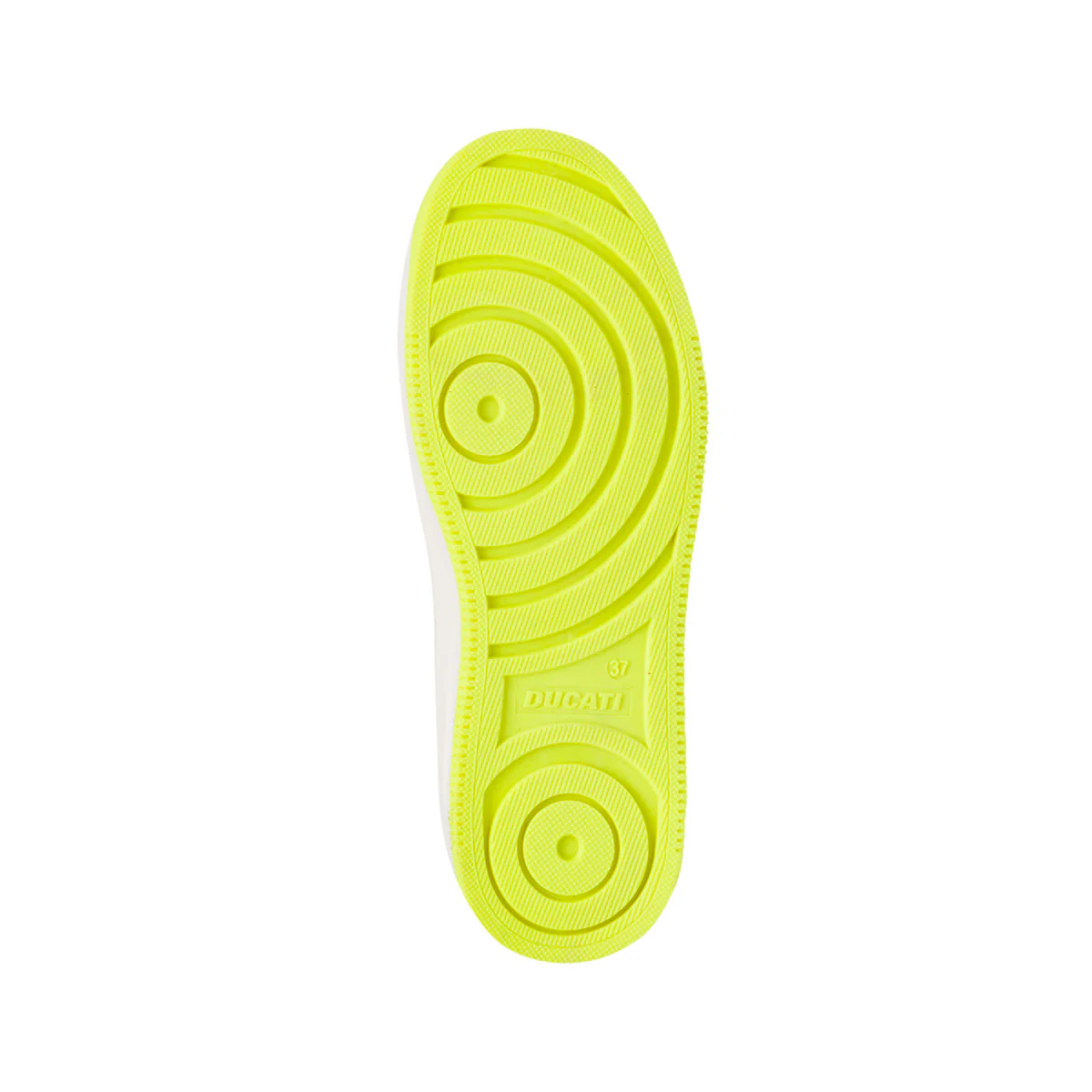 Sneakers bianche e nere da ragazzo con dettagli giallo fluo Ducati Barsaba 4 GS - Image 4