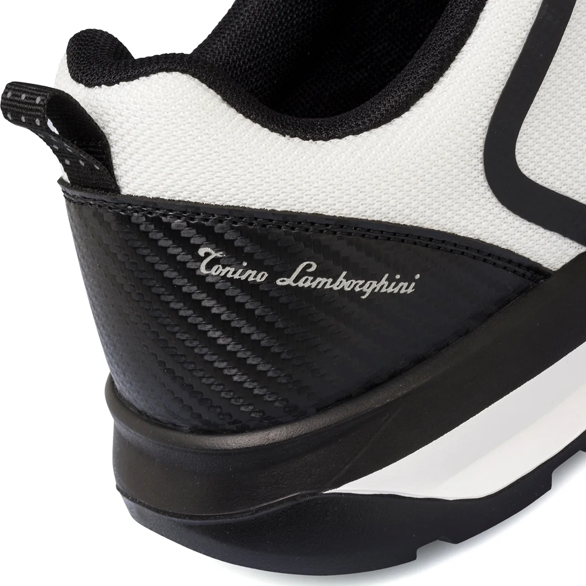 Sneakers bianche e nere da uomo con logo laterale Tonino Lamborghini ItaliaGrip Supreme - Image 7