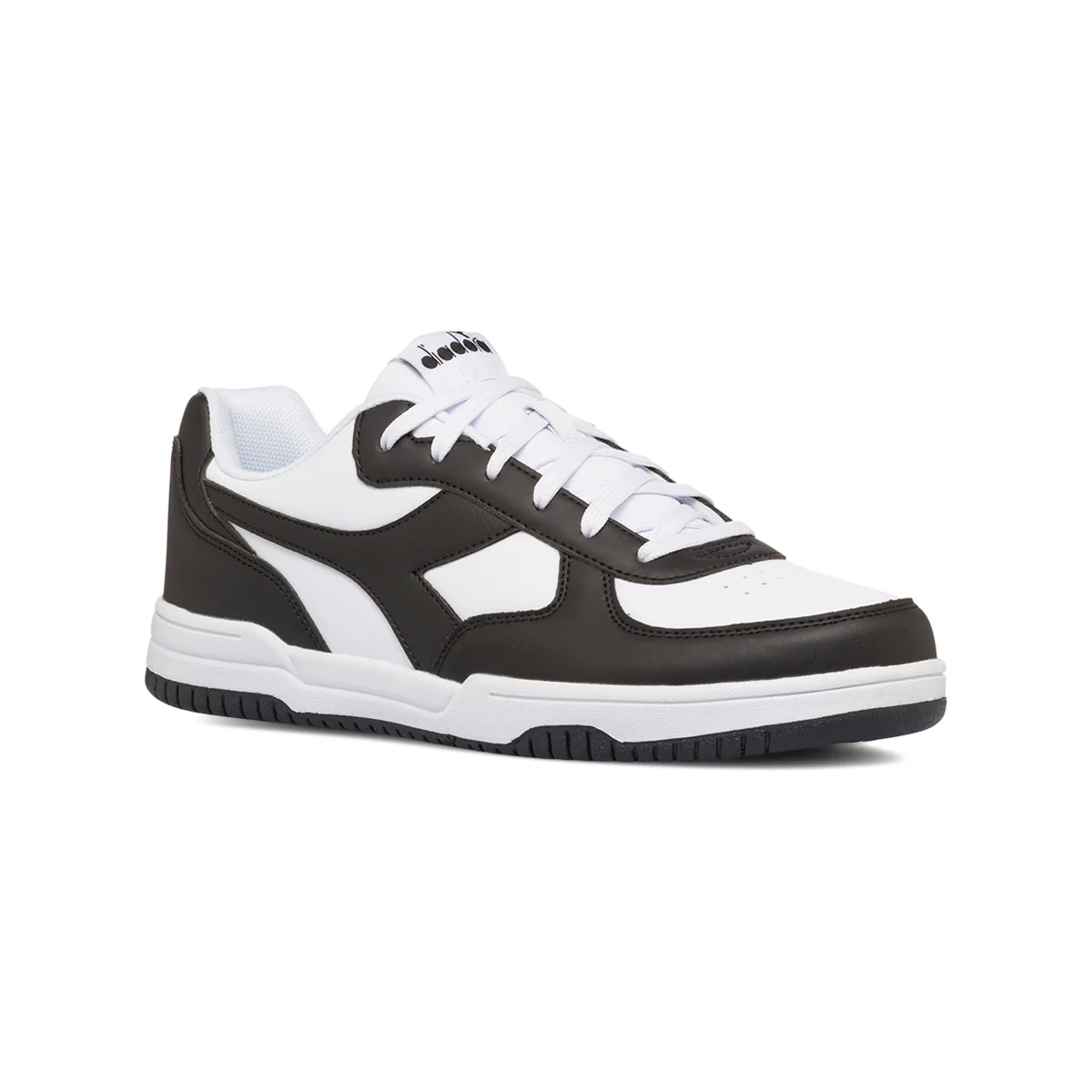 Sneakers bianche e nere da uomo Diadora Raptor Low - Image 2