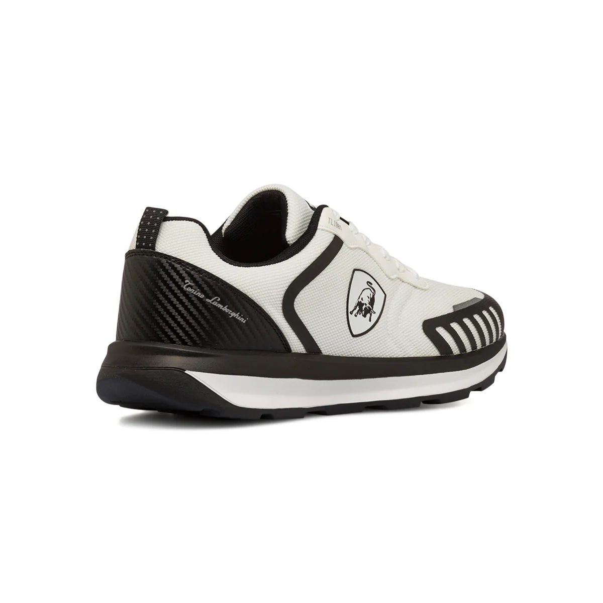 Sneakers bianche e nere da Uomo Tonino Lamborghini ThunderPulse Exclusive - Image 3