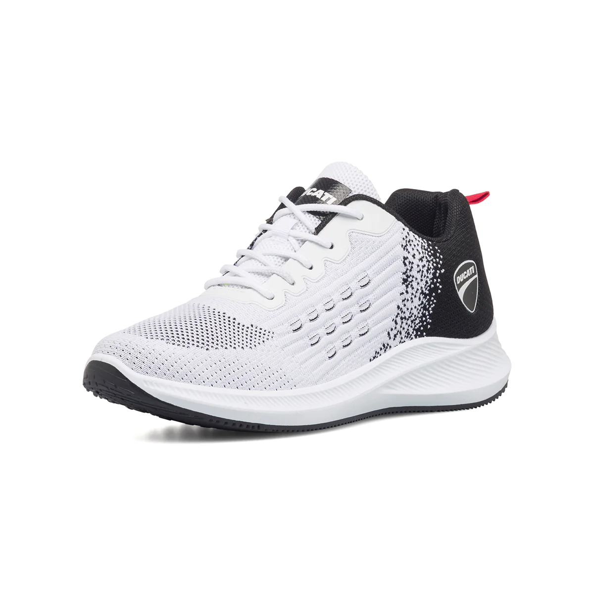 Sneakers bianche e nere in mesh da uomo Ducati - Image 2