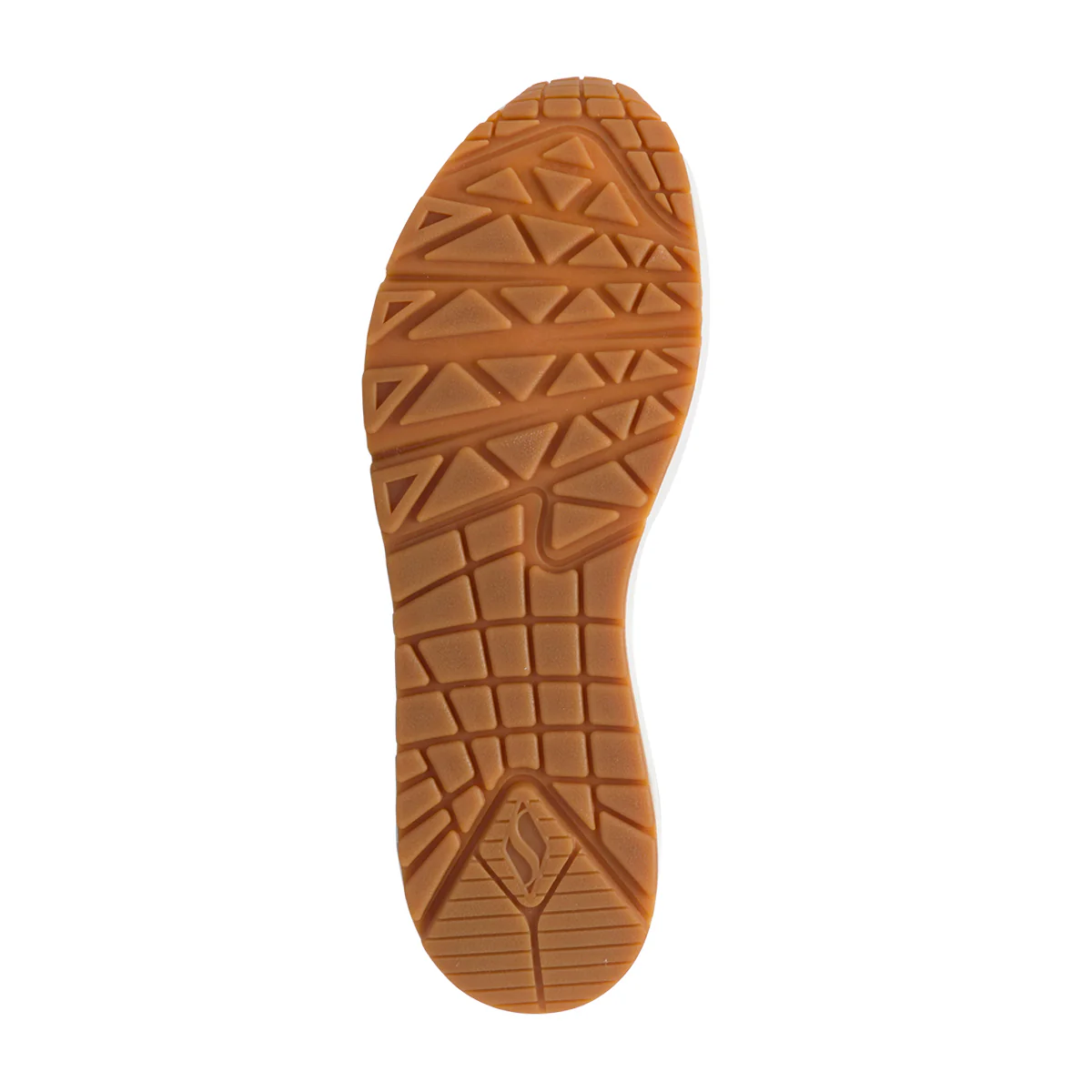 Sneakers bianche e oro da donna con suola ad aria Skechers Uno - Golden Air - Image 4