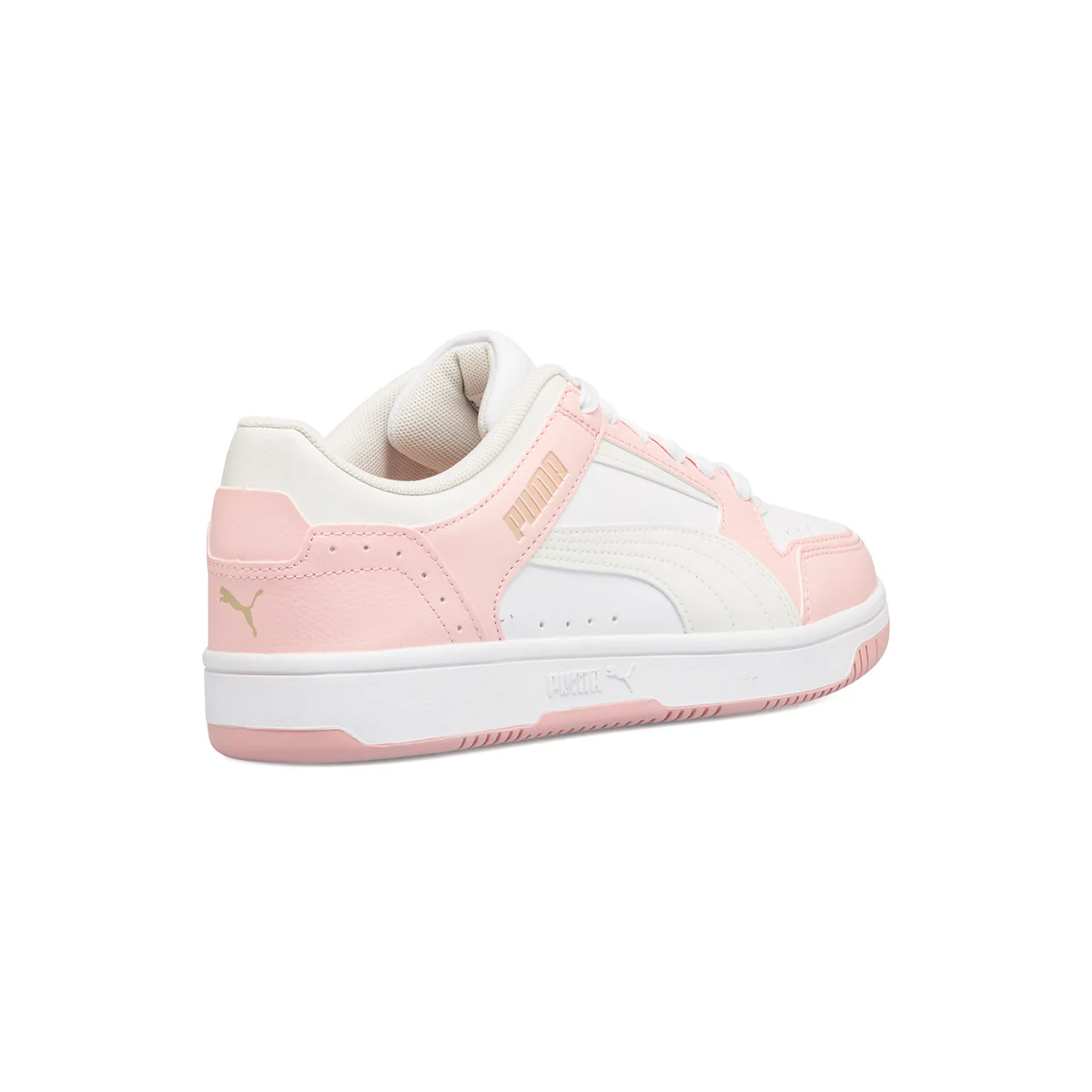 Sneakers bianche e rosa da donna Puma Rebound Joy Low - Image 3