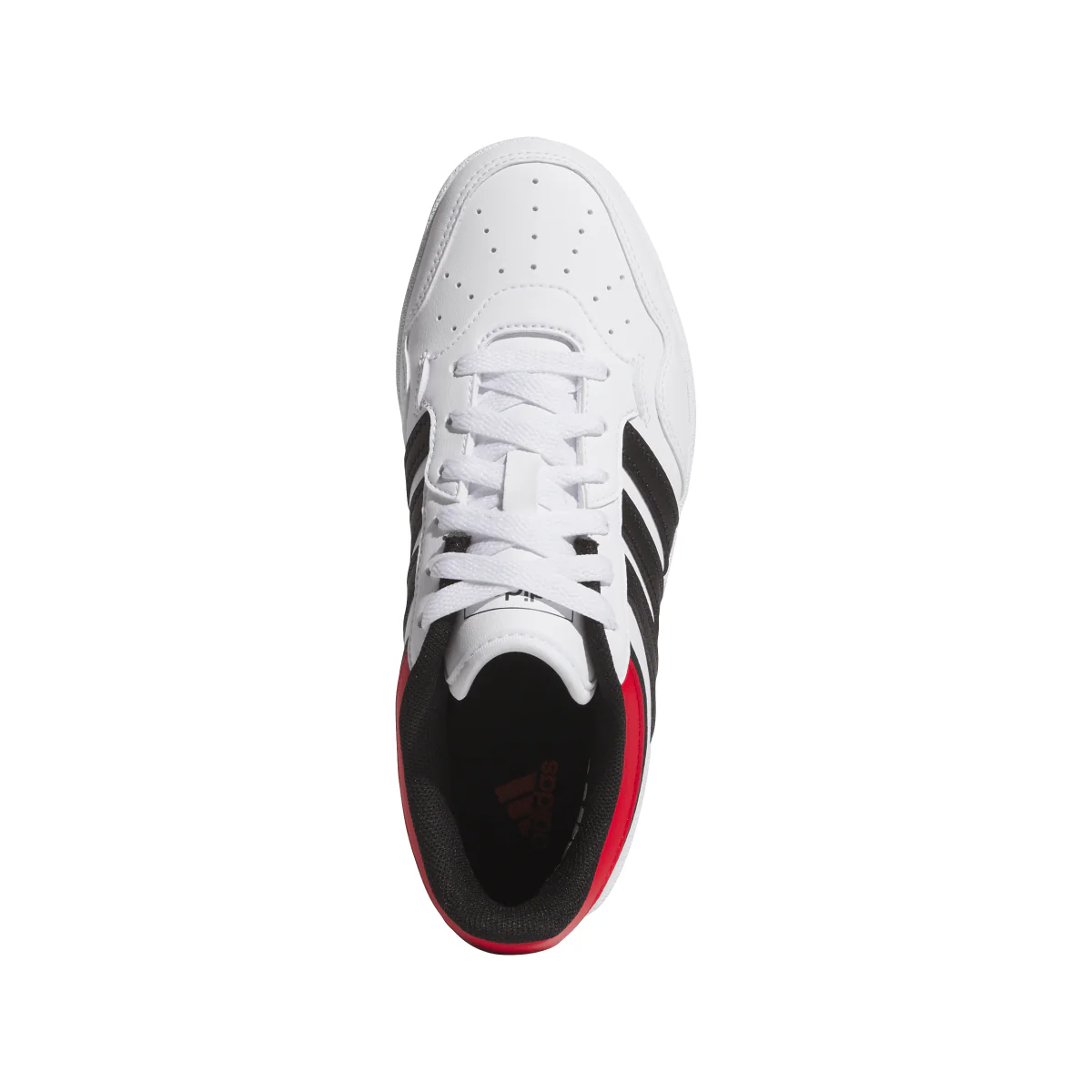 Sneakers bianche e rosse da Ragazzo adidas Hoops 4.0 - Image 5