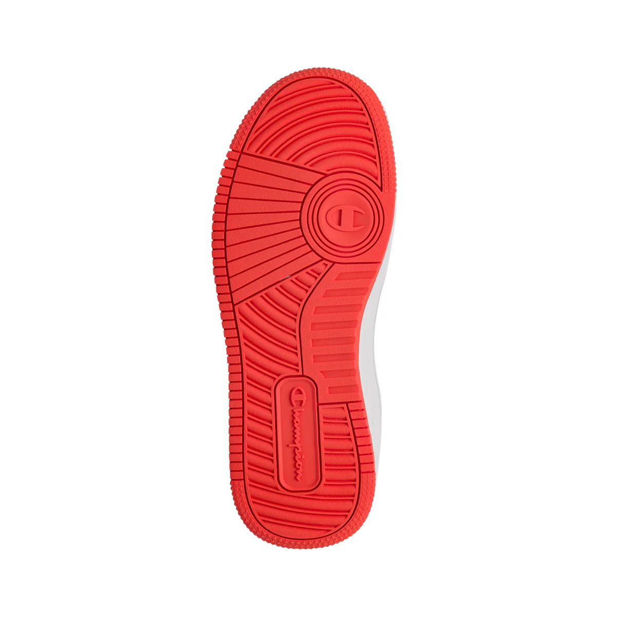 Sneakers bianche e rosse da ragazzo con logo laterale Champion Rebound 2.0 Low B GS - Image 4