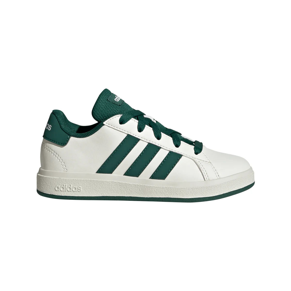 Sneakers bianche e verdi da Ragazzo adidas Grand Court 2.0
